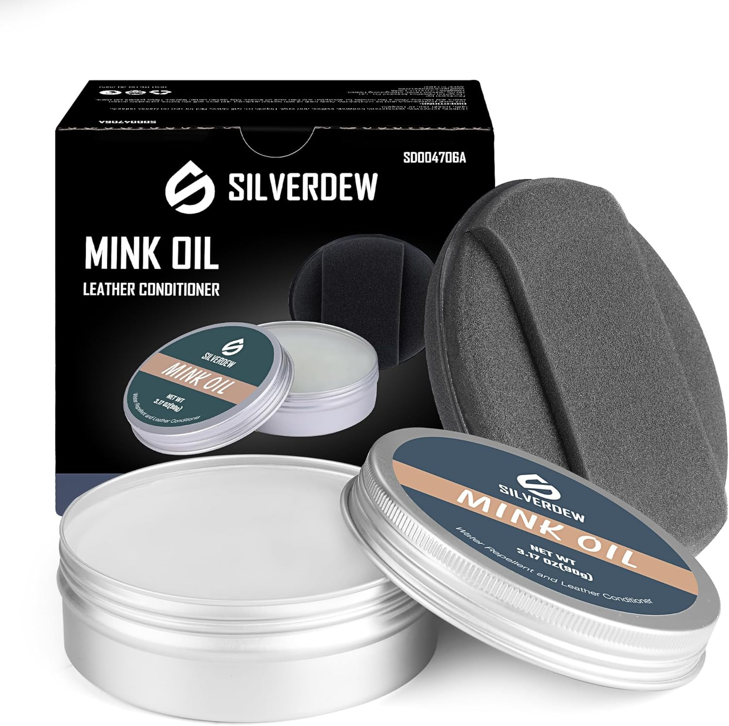 Mink Oil Leather Conditioner Waterproof Boots Shoes Jacket Couch Furniture Polis