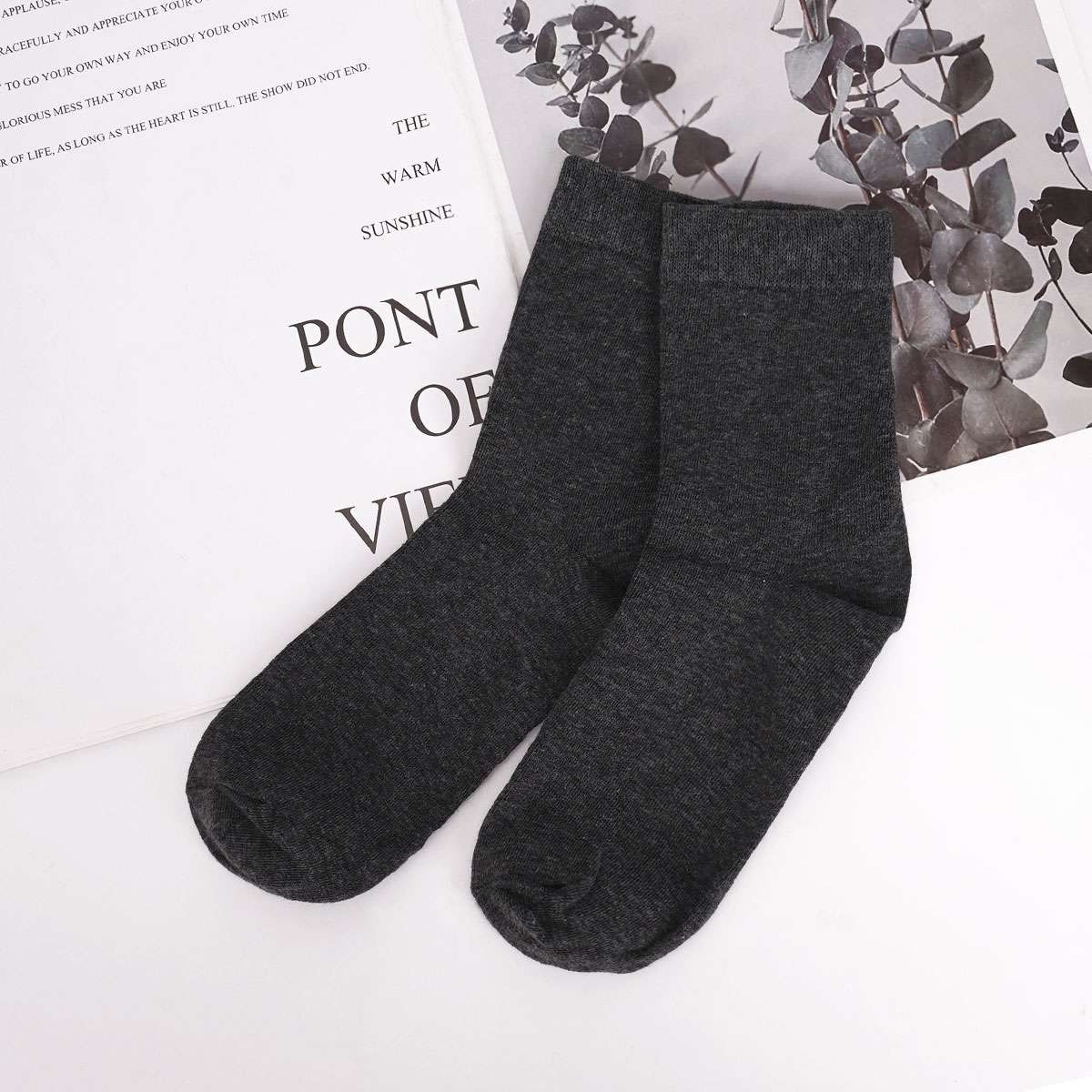 Lot 1/4 Pairs Mens Womens Ankle Quarter Crew Socks Sport Casual Cotton Socks US