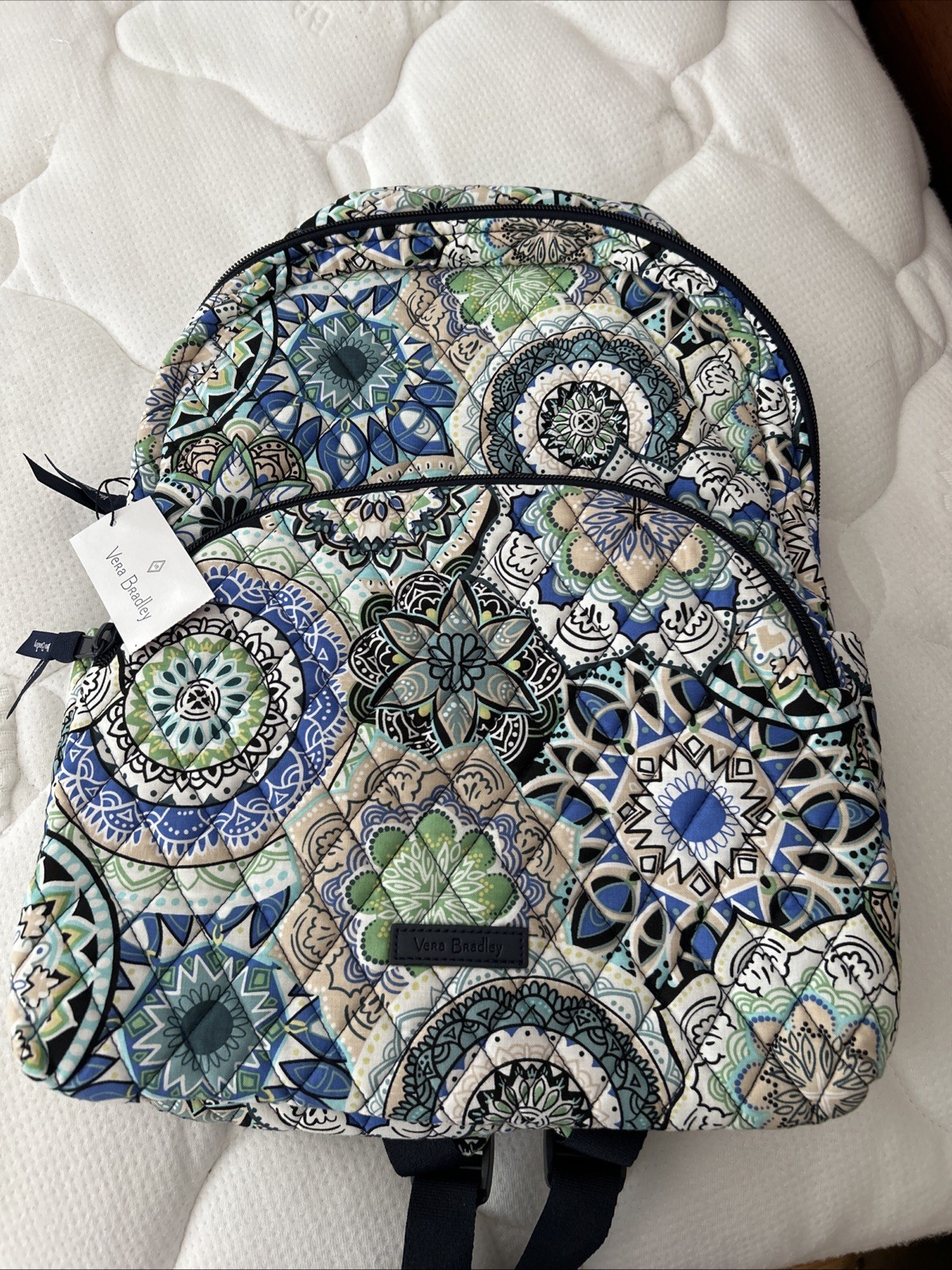 Vera Bradley ~ “Sketched Medallion” ~ Essentiat Backpack ~ NWT