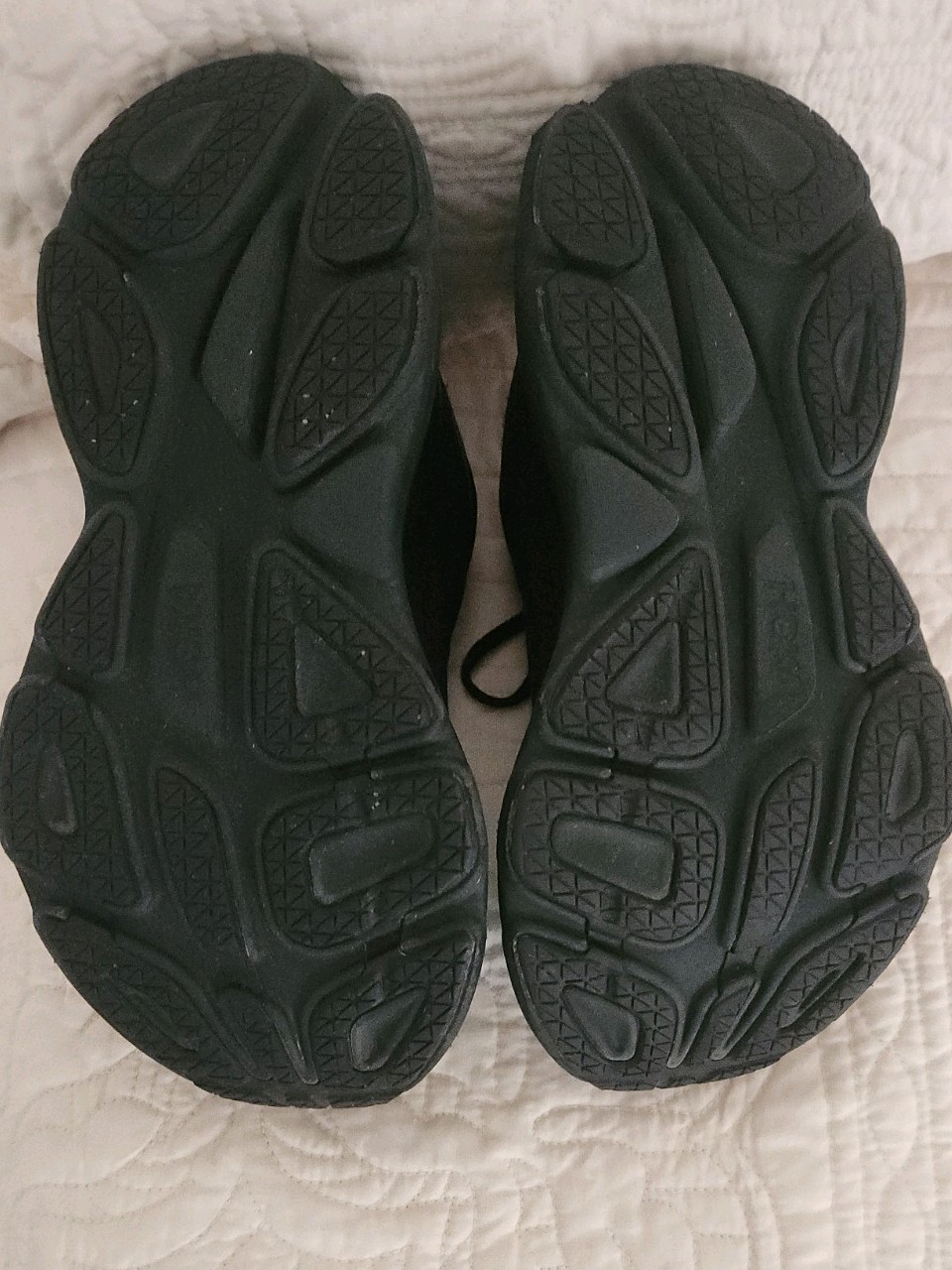 Hoka One One Bondi 8 Women’s Running Sneakers Size 8.5 D Wide, Black/White