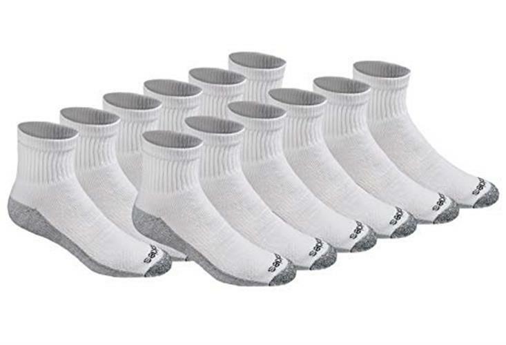 Dickies Men’s Dri-tech Moisture Control Quarter Socks Assorted Sizes , Colors