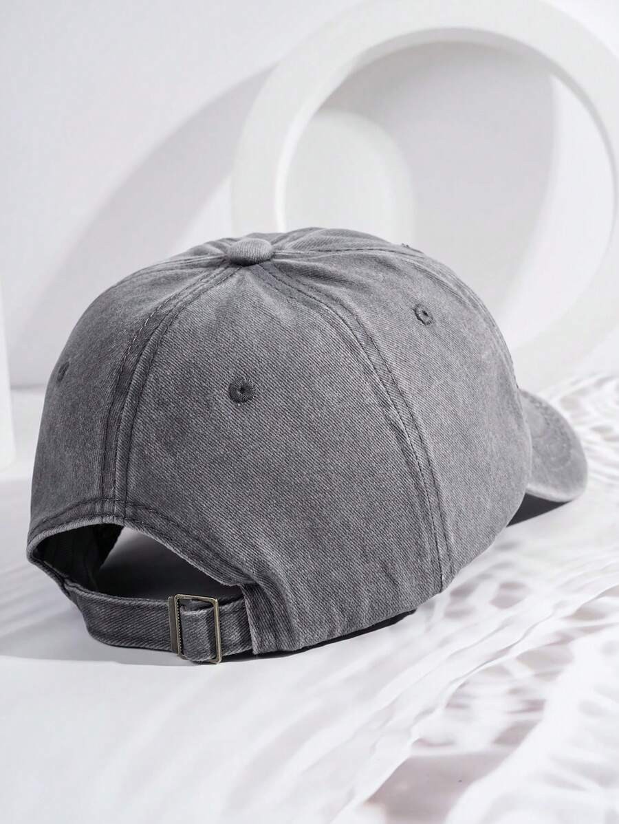 Unisex Embroidered Baseball Cap Funny Letter Dad Hat Washed Adjustable Cap