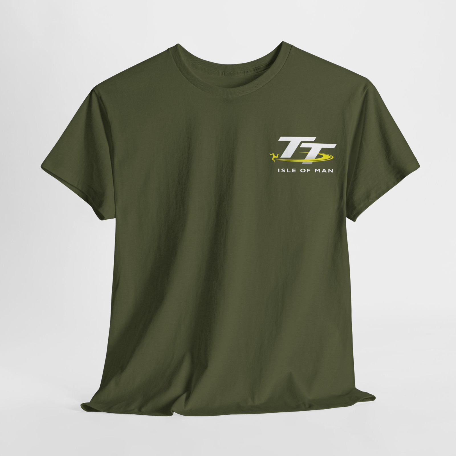 New Isle of Man TT Racing Track Map Island Logo Many Color Unisex T-Shirt S-5XL