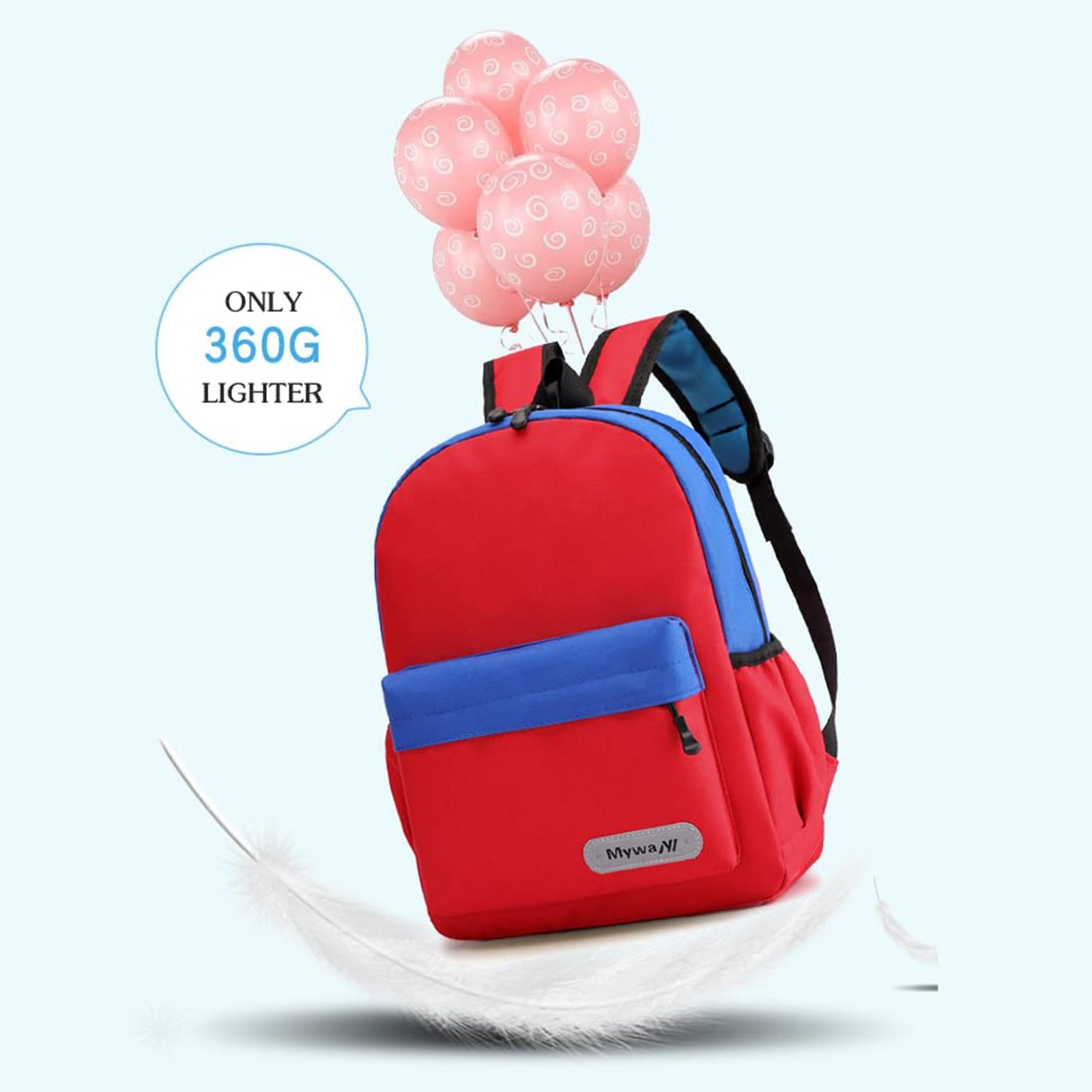 13 inch Kids Preschool Toddler Backpack Cute Cool Lightweight Daypack For Boy…