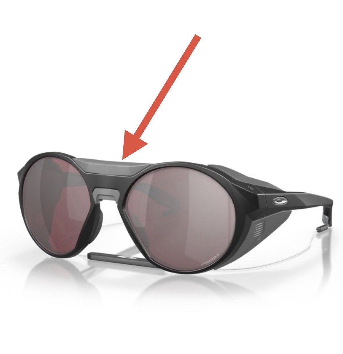 Oakley Clifden OO9440 GRAY / BLACK Replacement Bridge Blocker Authentic USA Made