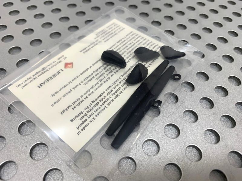 LINEGEAR Complete Replacement Rubber Set for Oakley Penny – Black [PE-CRS-BK]
