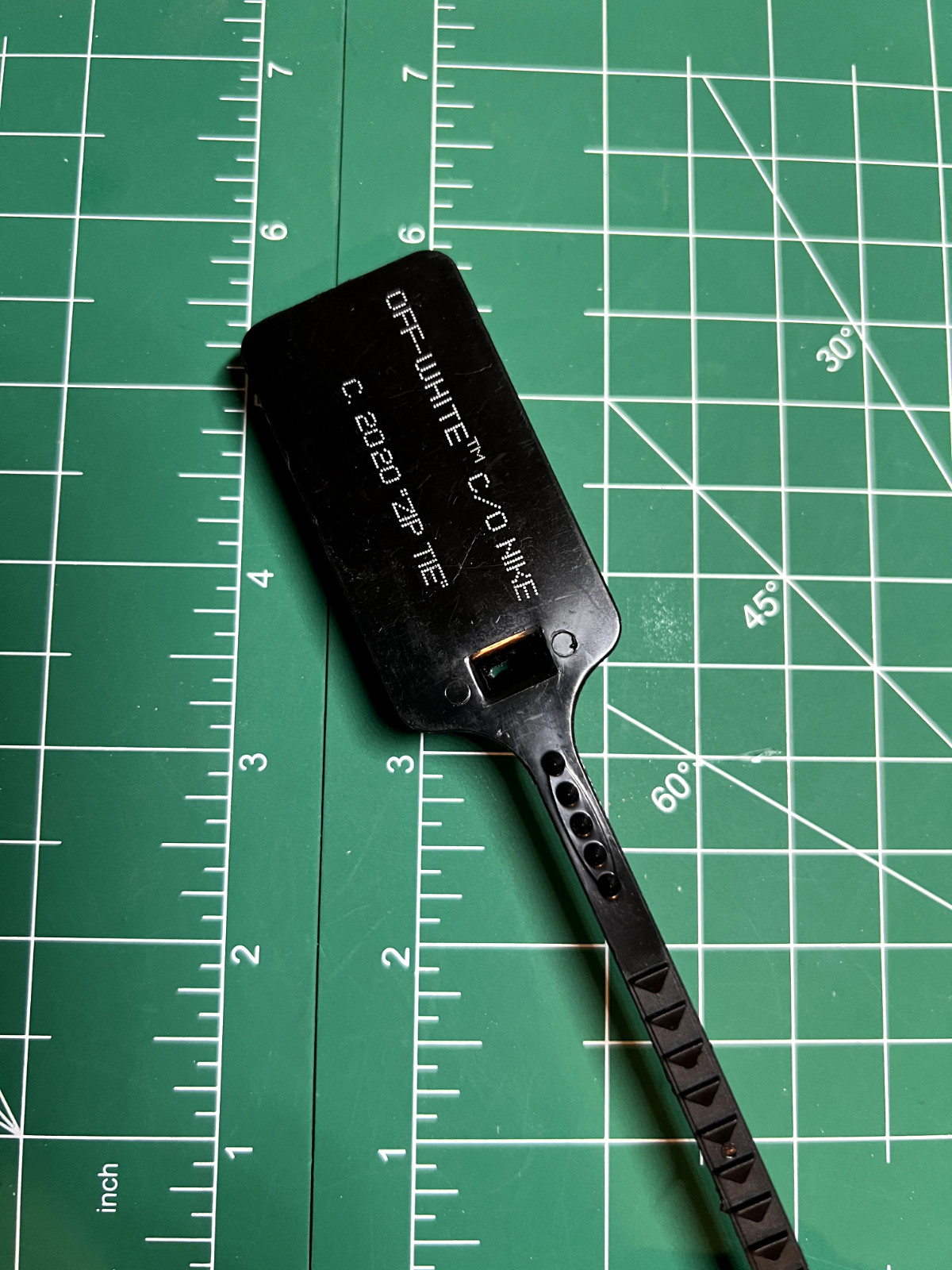 “The Ten” / “The Fifty” Off-White x Nike Zip Tie Tag Replacement