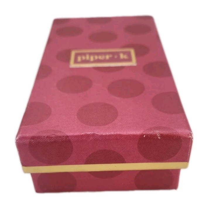 NIB! Piper K Dachshund Wiener Dog Eiffel Tower Paris Gold Accent Bag Charm