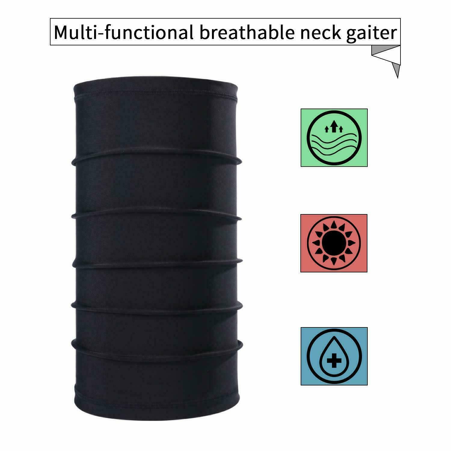 Cooling Neck Gaiter Balaclava Face Mask UV Protection Bandana Scarf Men Women US