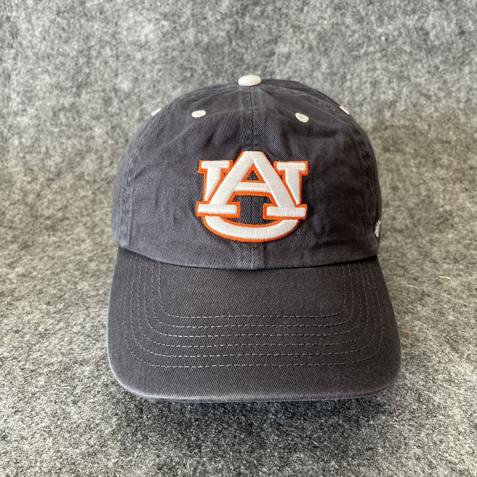 ’47 Auburn University Baseball Cap Strapback Charcoal Grey One Size NCAA