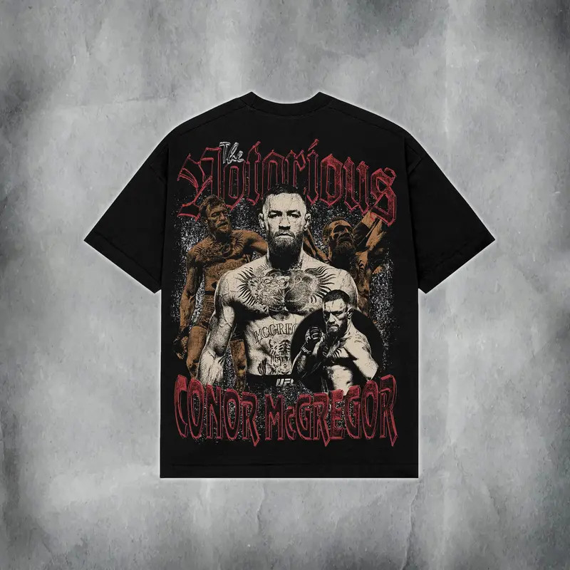 Conor McGregor T-Shirt – Legend Fighter for fan MMA, UFC Inspired T-Shirt