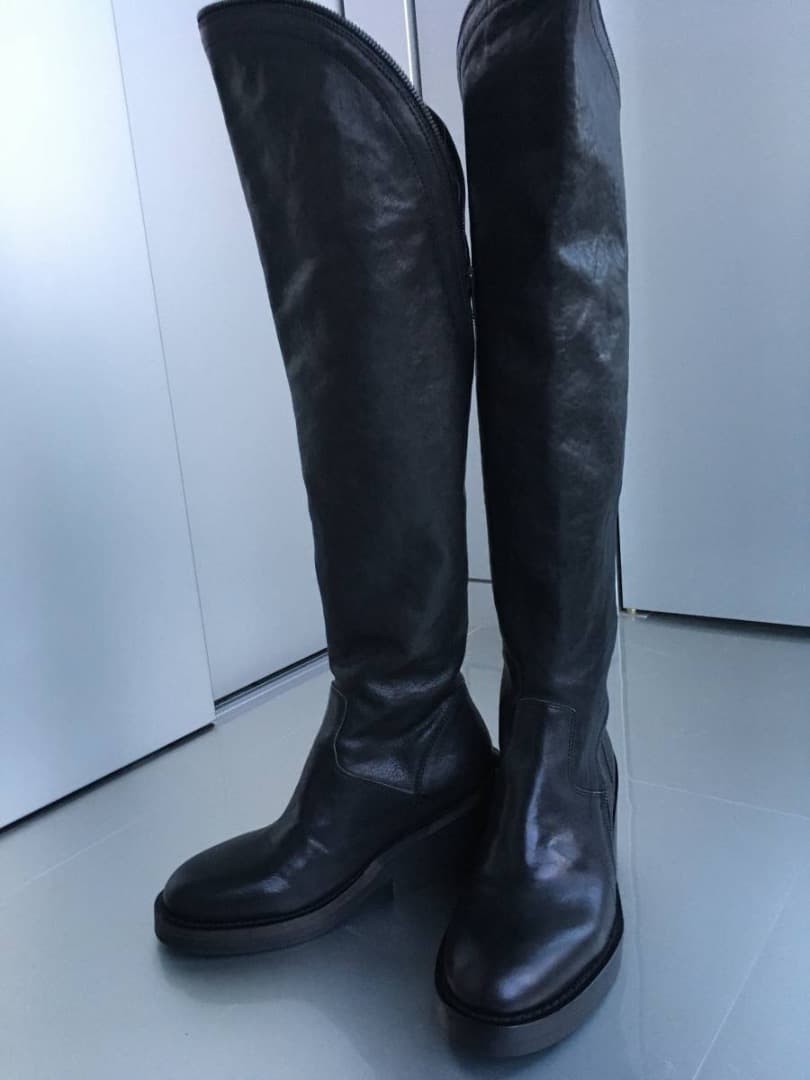 Women 6.0US Ann Demeulemeester Women Shoes Returns Accepted Knee High Long Boots