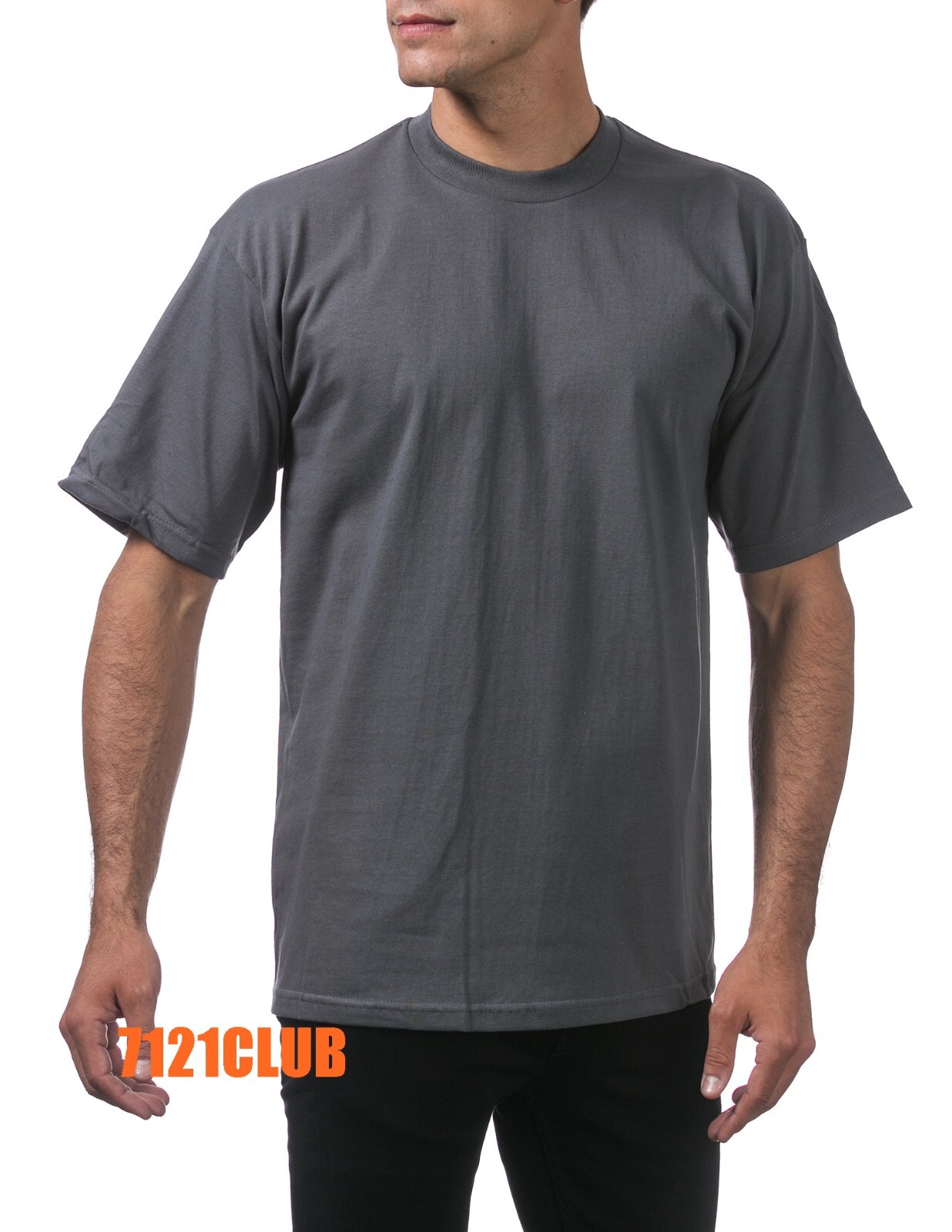 6 PACK PRO CLUB MEN’S T SHIRTS PROCLUB HEAVYWEIGHT SHORT SLEEVE BIG & TALL S-7XL