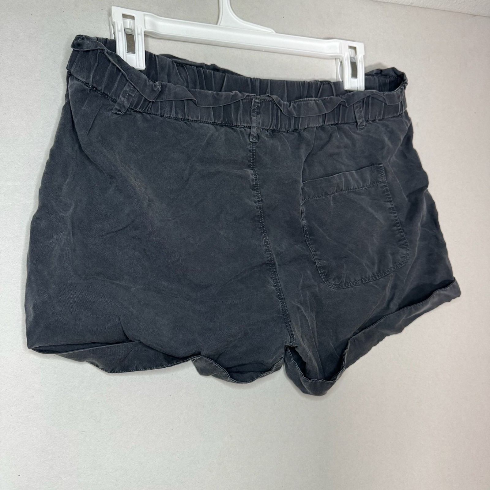 Aerie High-Waisted Ruffle Paperbag Waist Cargo Pocket Shorts