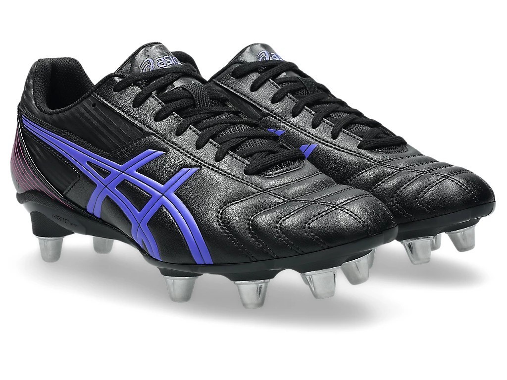 ASICS LETHAL TACKLE 1111A263 002 Black Cobalt Burst Men Rugby Shoes