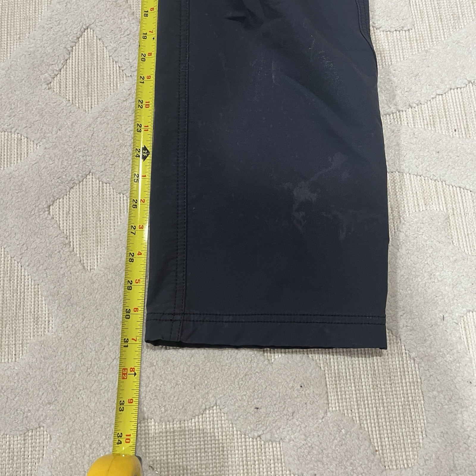 Truewerk T2 Werkpant Cargo Mens 34×32 Navy Dark Blue Workwear Stretch Utility