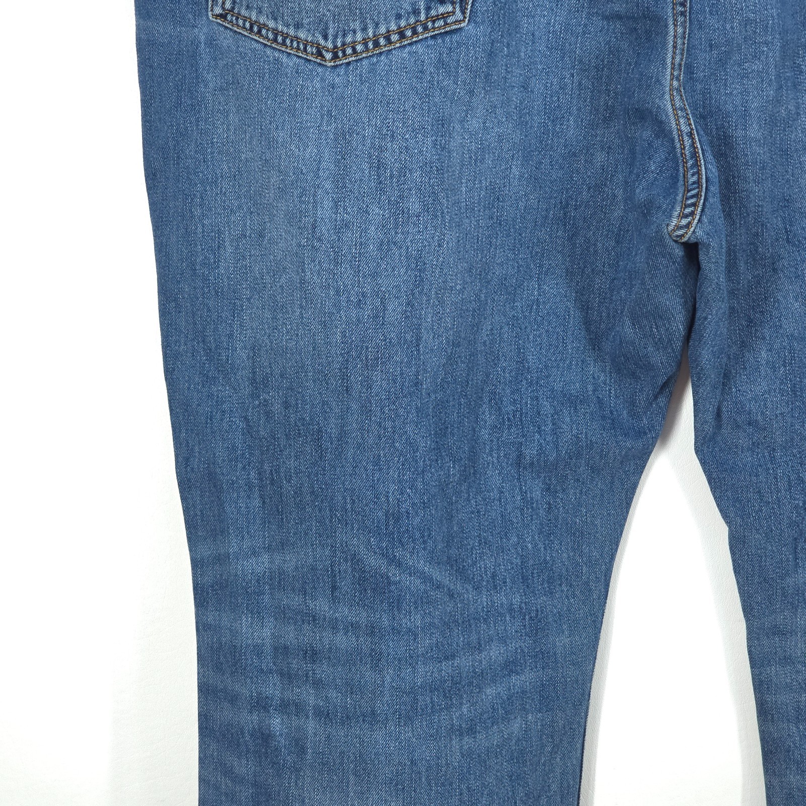 Lucky Brand Athletic Fit Jeans Mens 48×28 (48×30) Whiskers Medium Wash Faded