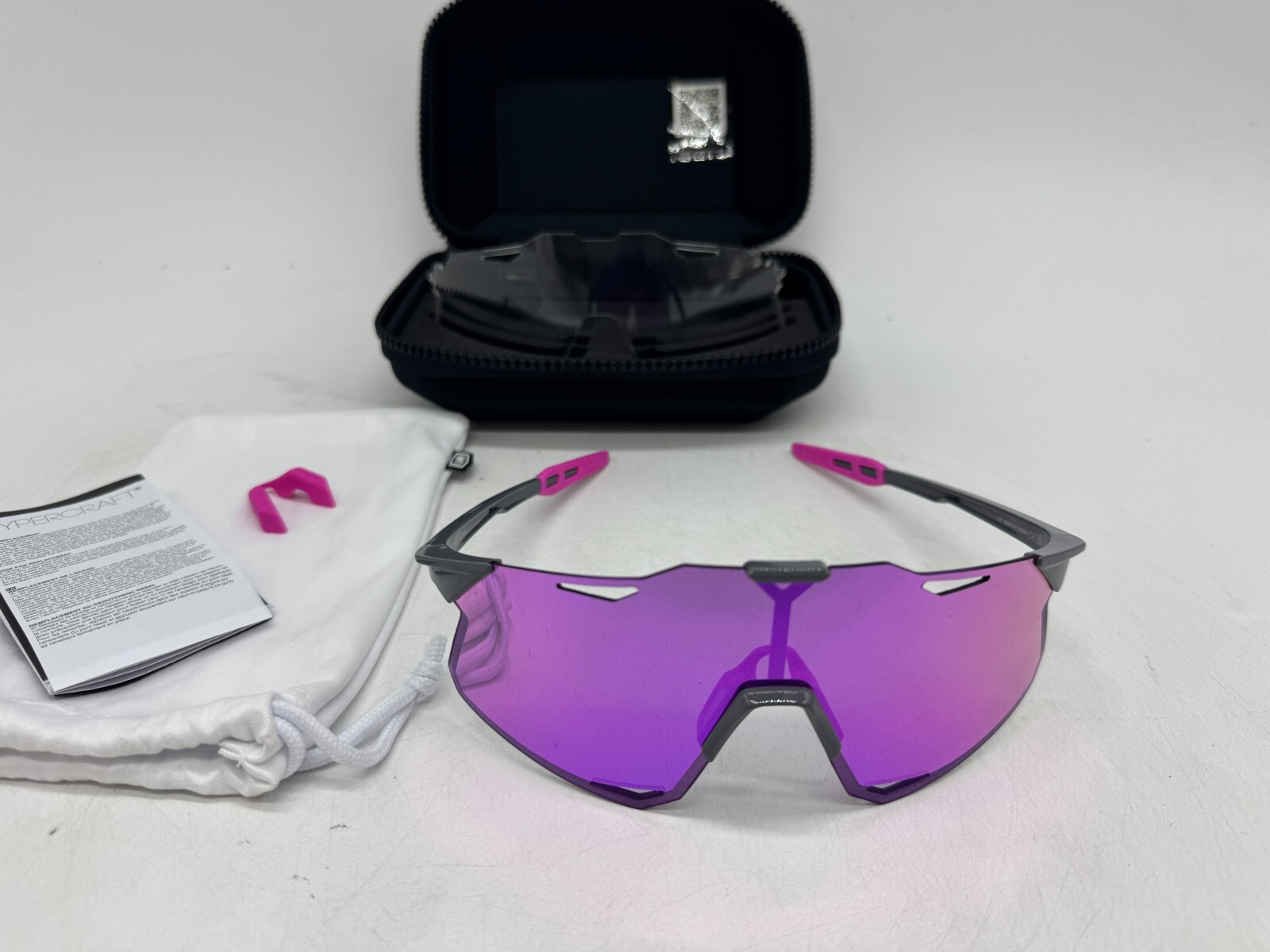 100% Hypercraft Sport Performance Frameless Sunglasses Scratch Resistant UV400