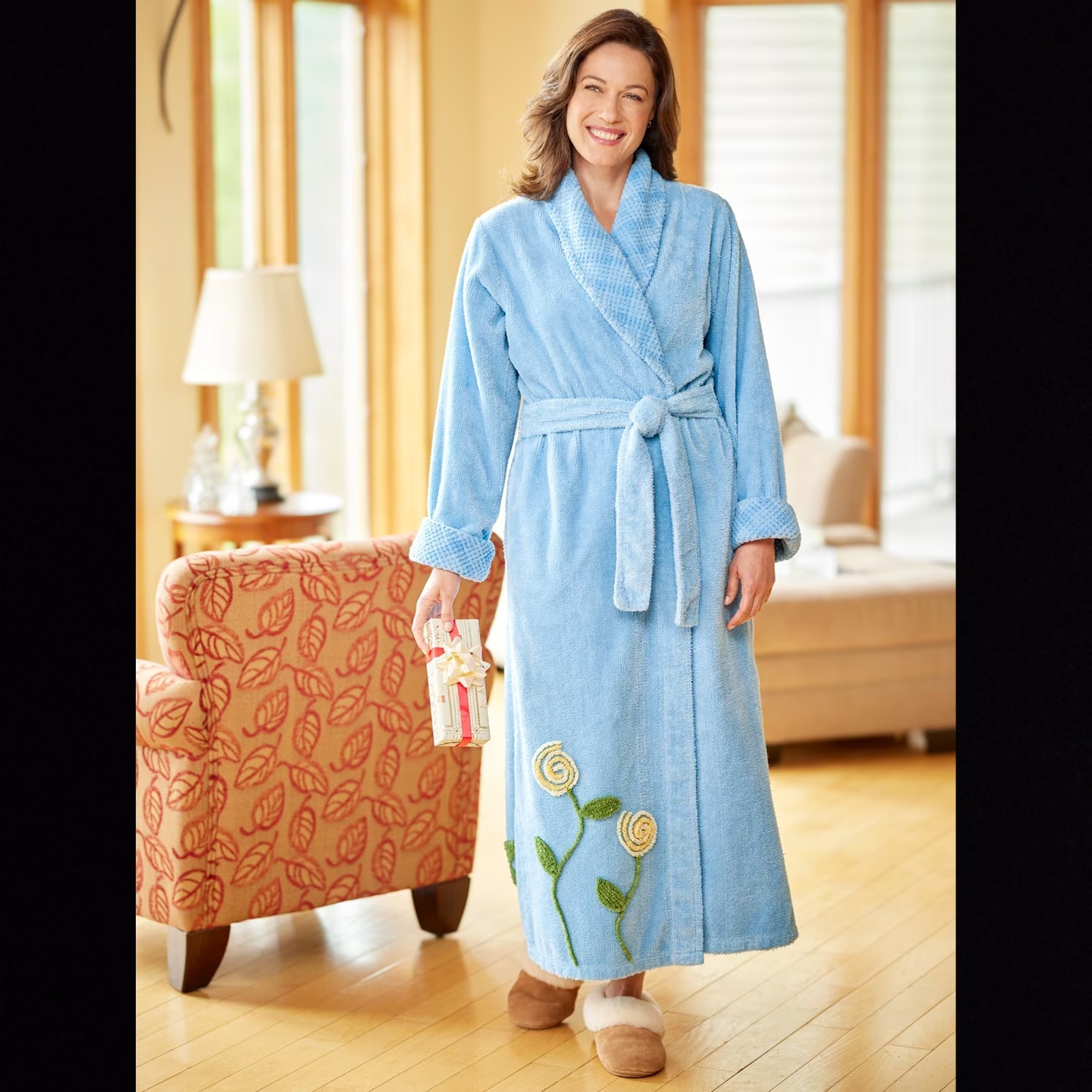 Women’s Chenille Garden Slumber Robe