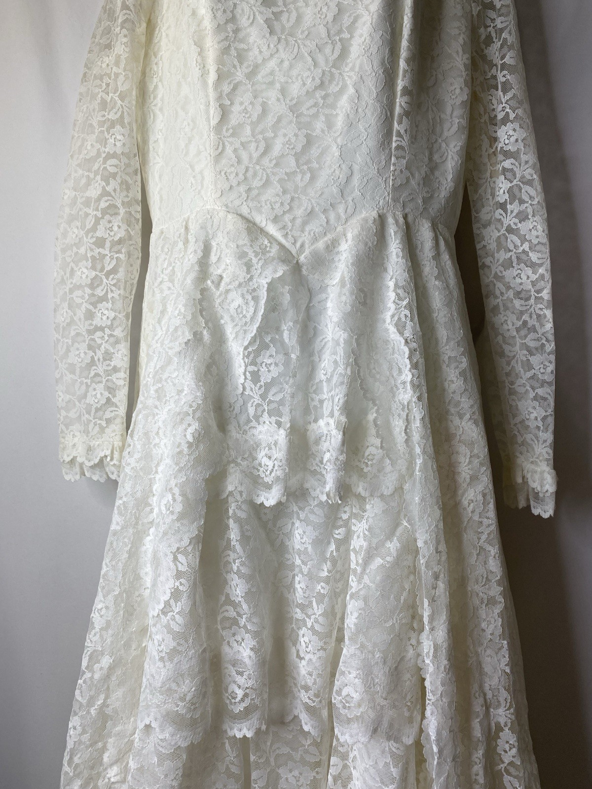 Vintage Wedding Dress Women’s Lace Tulle Victorian Romance Regencycore Ethereal