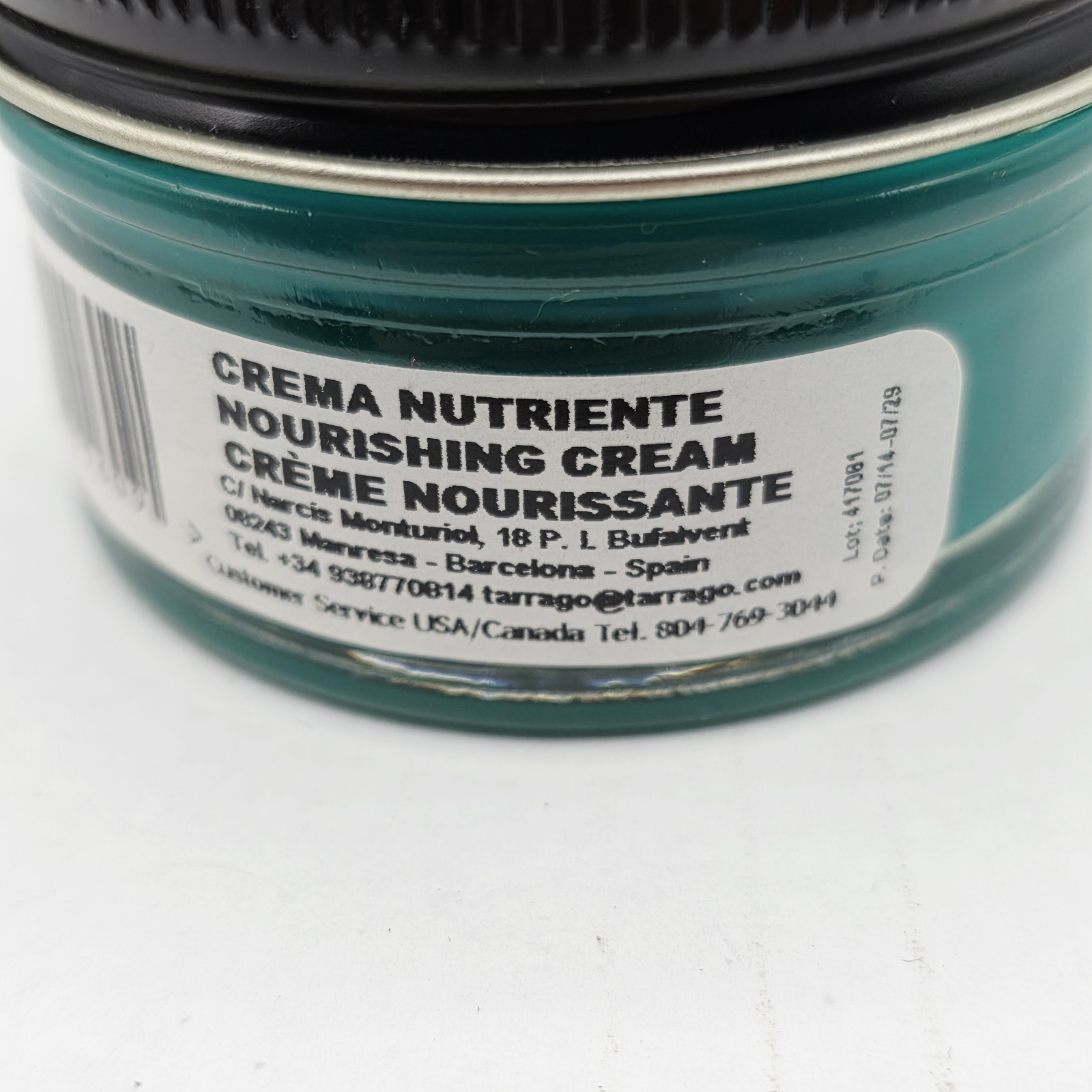 Tarrago Shoe Polish # 127 Emerald Green Cream Leather Protector 1.76 oz. 50ml