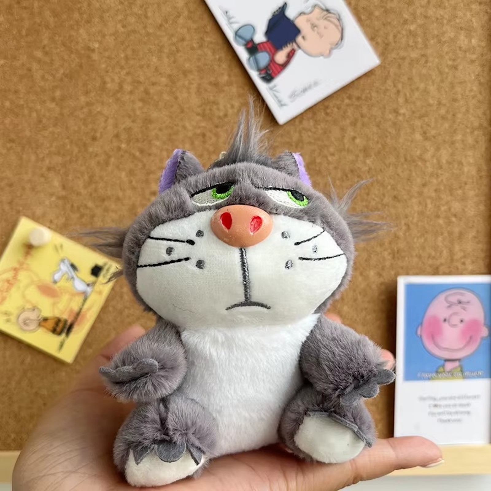 12cm Soft Plush Keychain Toy Cute Bag Charm Backpack Pendant