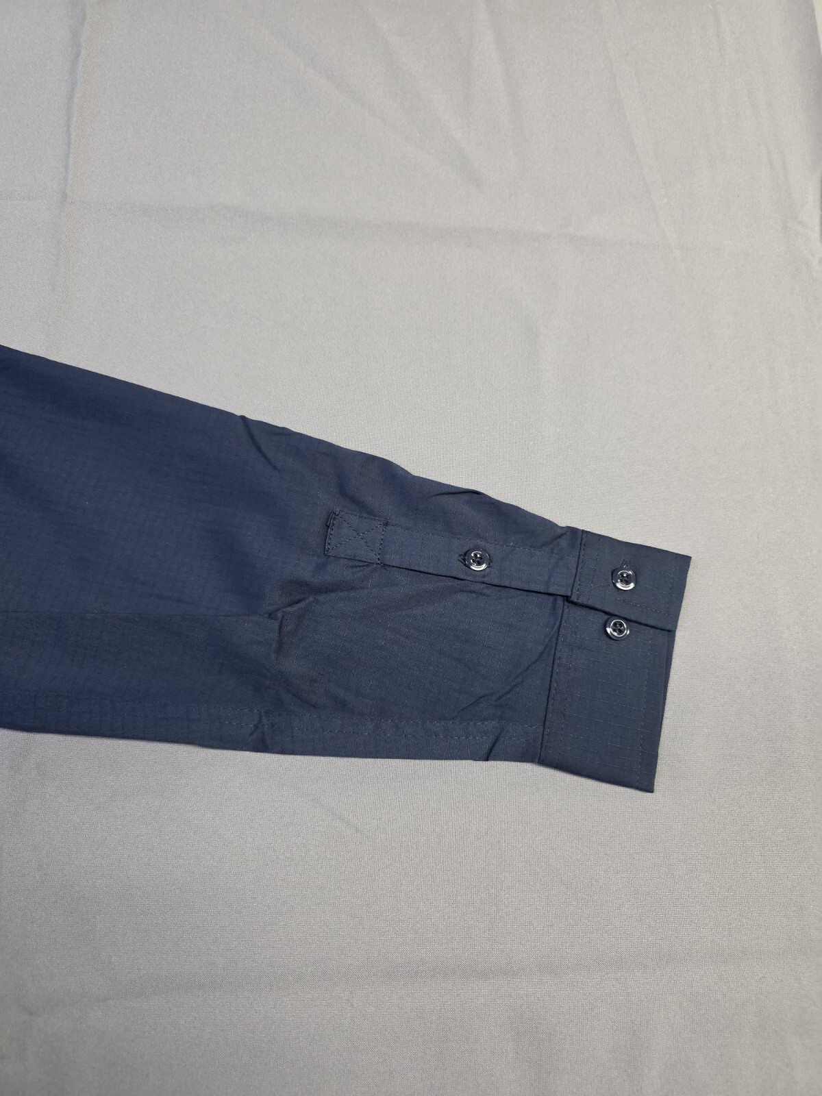 Carhartt Mens Long-Sleeve Button-Down Work Shirt, Navy