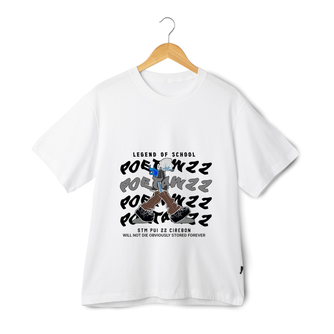 Legend of School Cartoon Graphic T-Shirt – Streetwear Hip Hop Unisex Tee