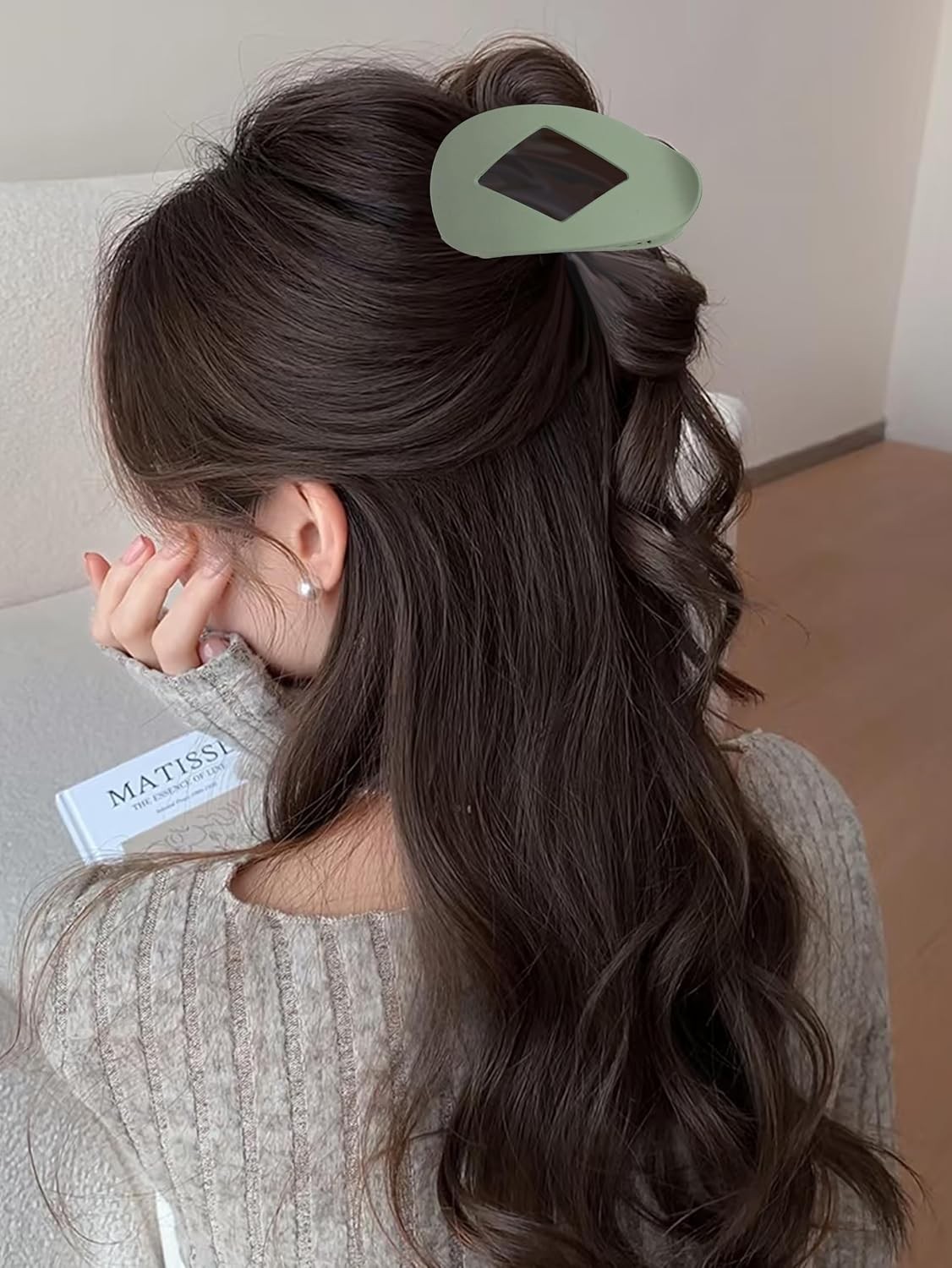 6 Pack Flat Hair Clips for Women – Non-Slip Duckbill Hair Barrettes for Thic