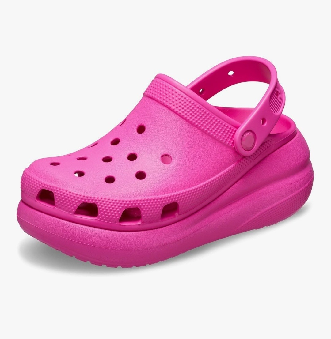 W8/M6 – CROCS Unisex-Adult Crush Platform Clog Juice