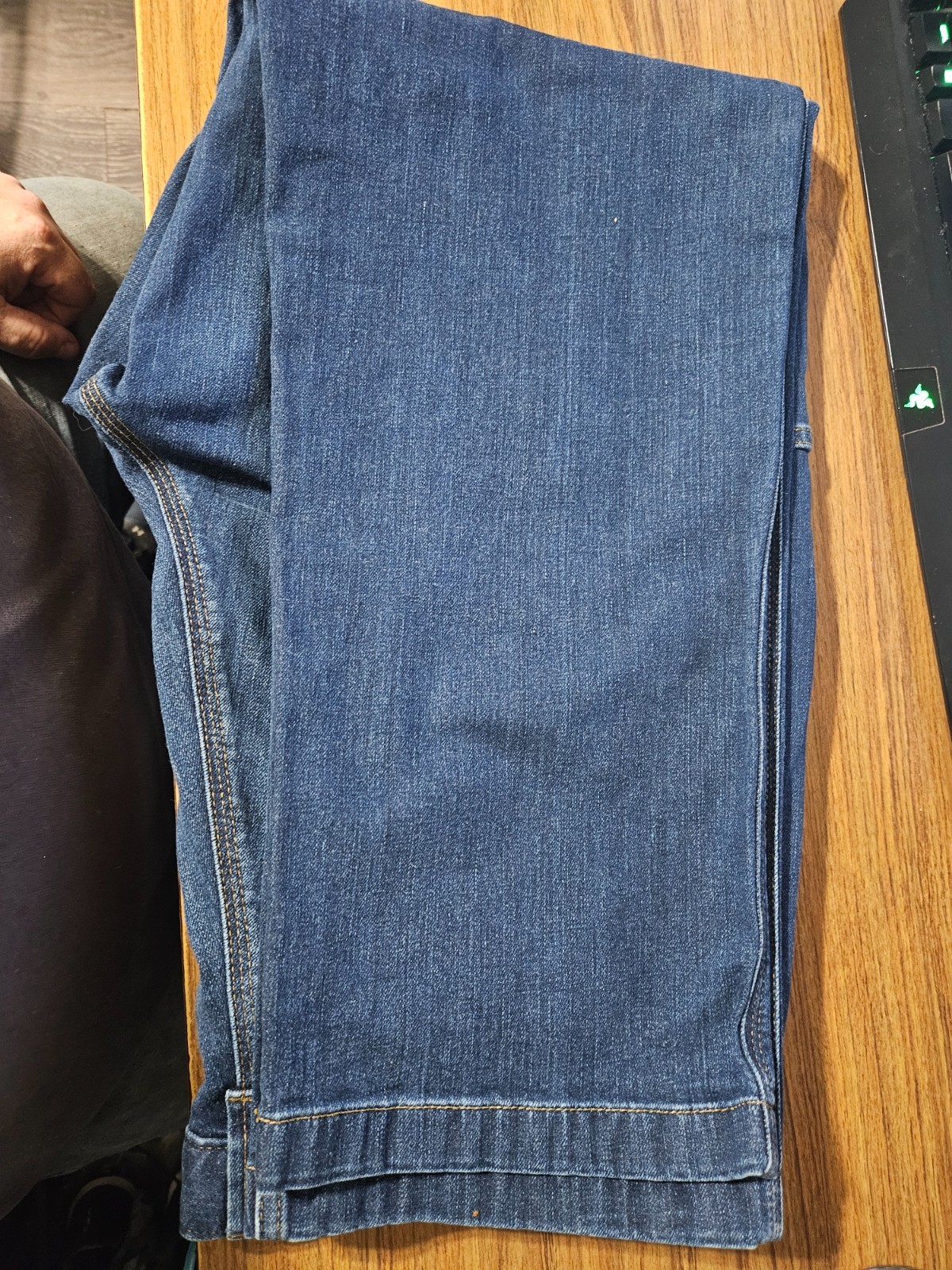 Carhartt Jeans Men’s 38×30 Rugged Flex Relaxed Fit Carpenter Work Denim BD2808-M