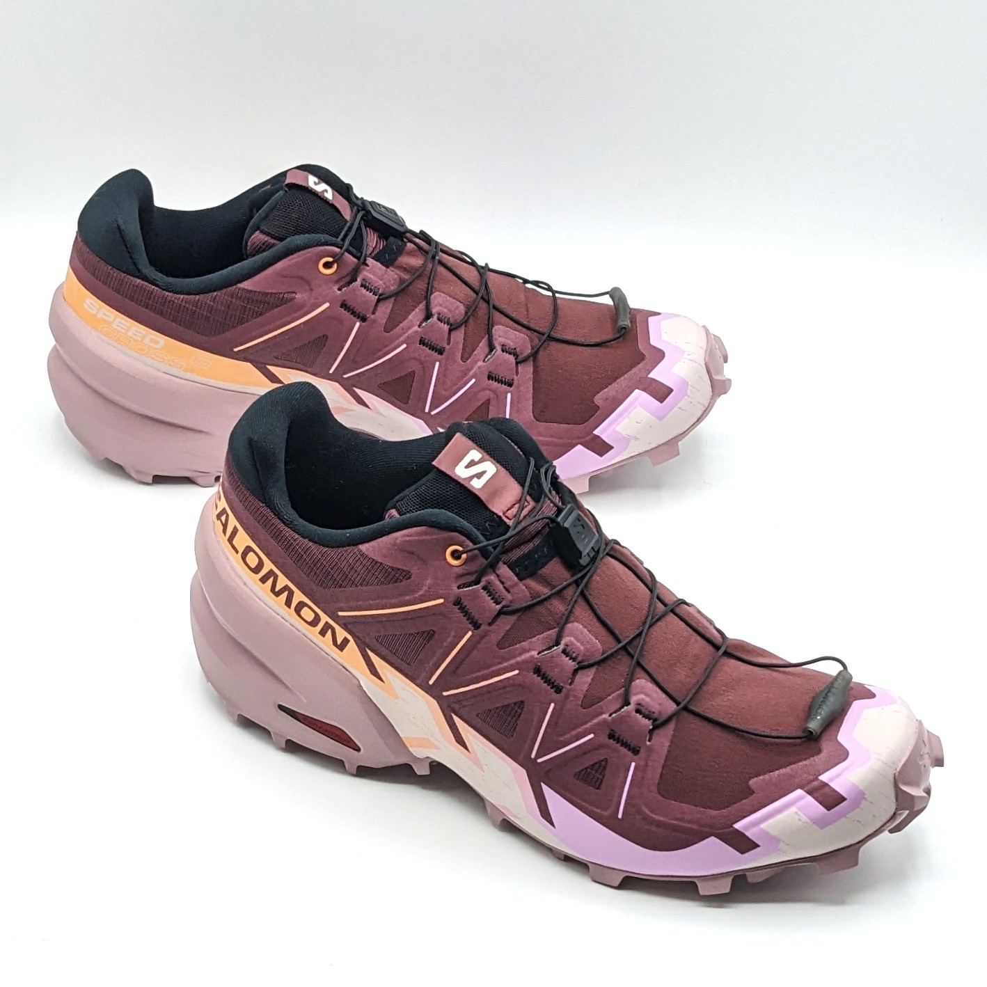 Salomon Speedcross 6 Women’s Moderate Terrain Running Shoe [Deauville Mauve] NEW