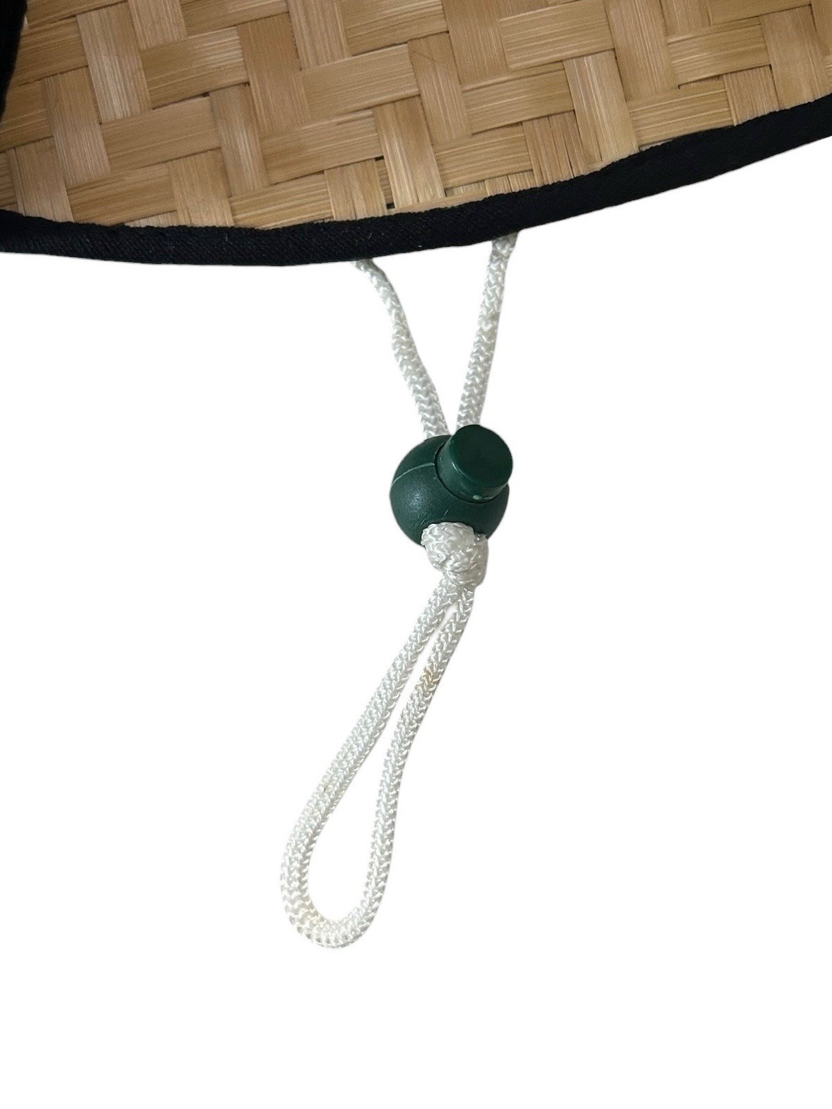 korean foldable straw sun hat adult OSFA deadstock NIP brand new NOS