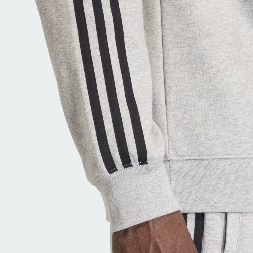 adidas men 3-STRIPES CREW Sweatshirt