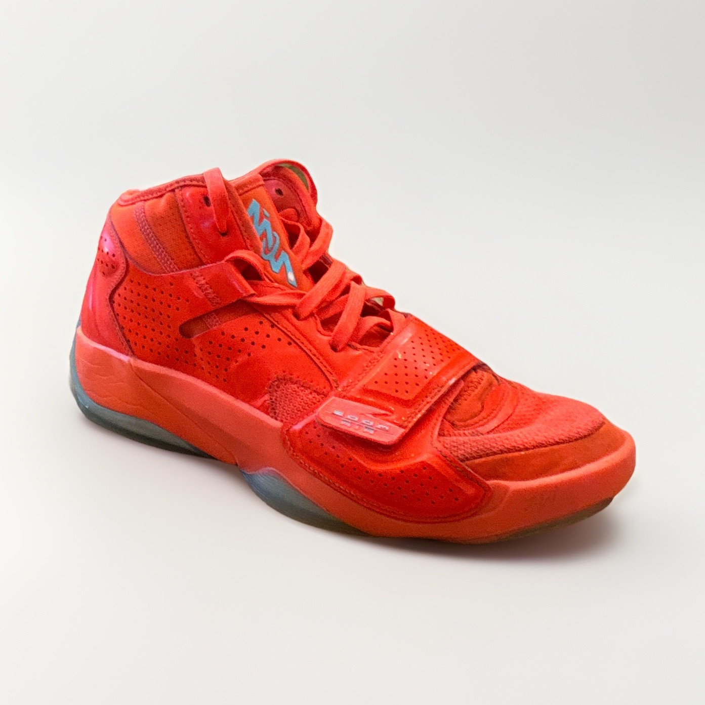 Jordan Zion 2 Hyper Crimson Mid Top Basketball Sneakers DX5423-841 Men’s 9.5