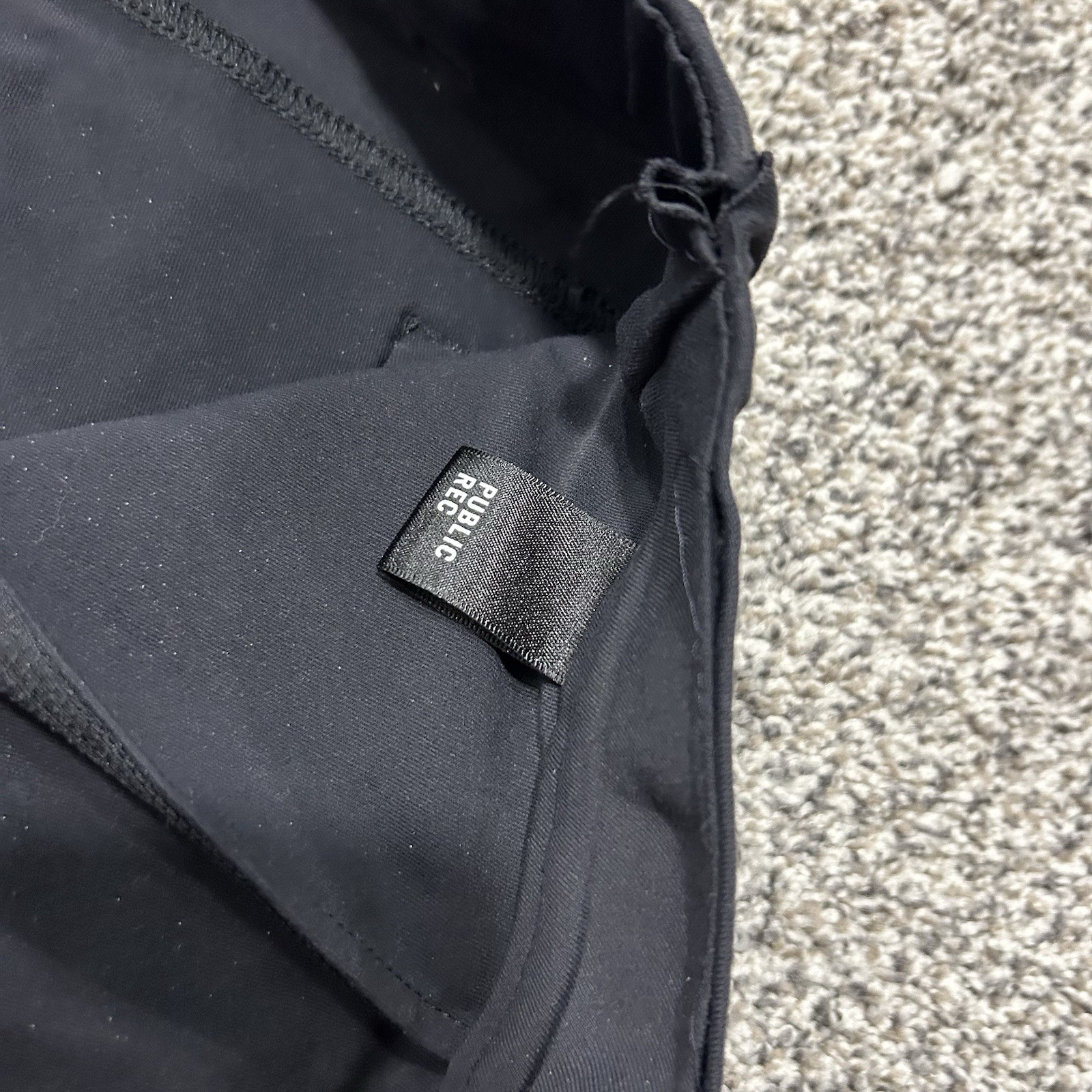 Public Rec All Day Every Day 5-Pocket Pant Mens 38×30 Stretch Chino Black