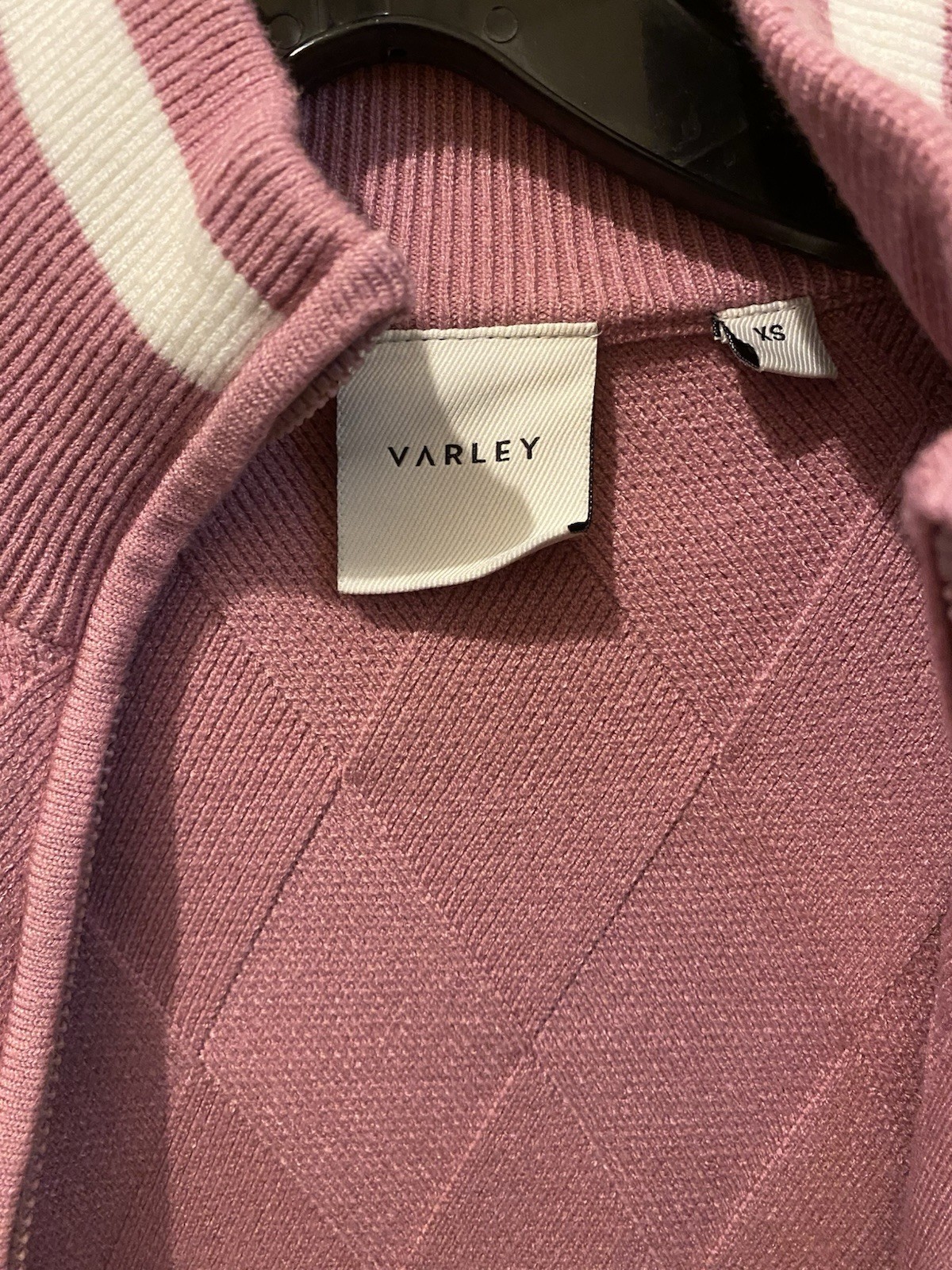 Varley Barthe Zip Through Knit Jacket Size XS