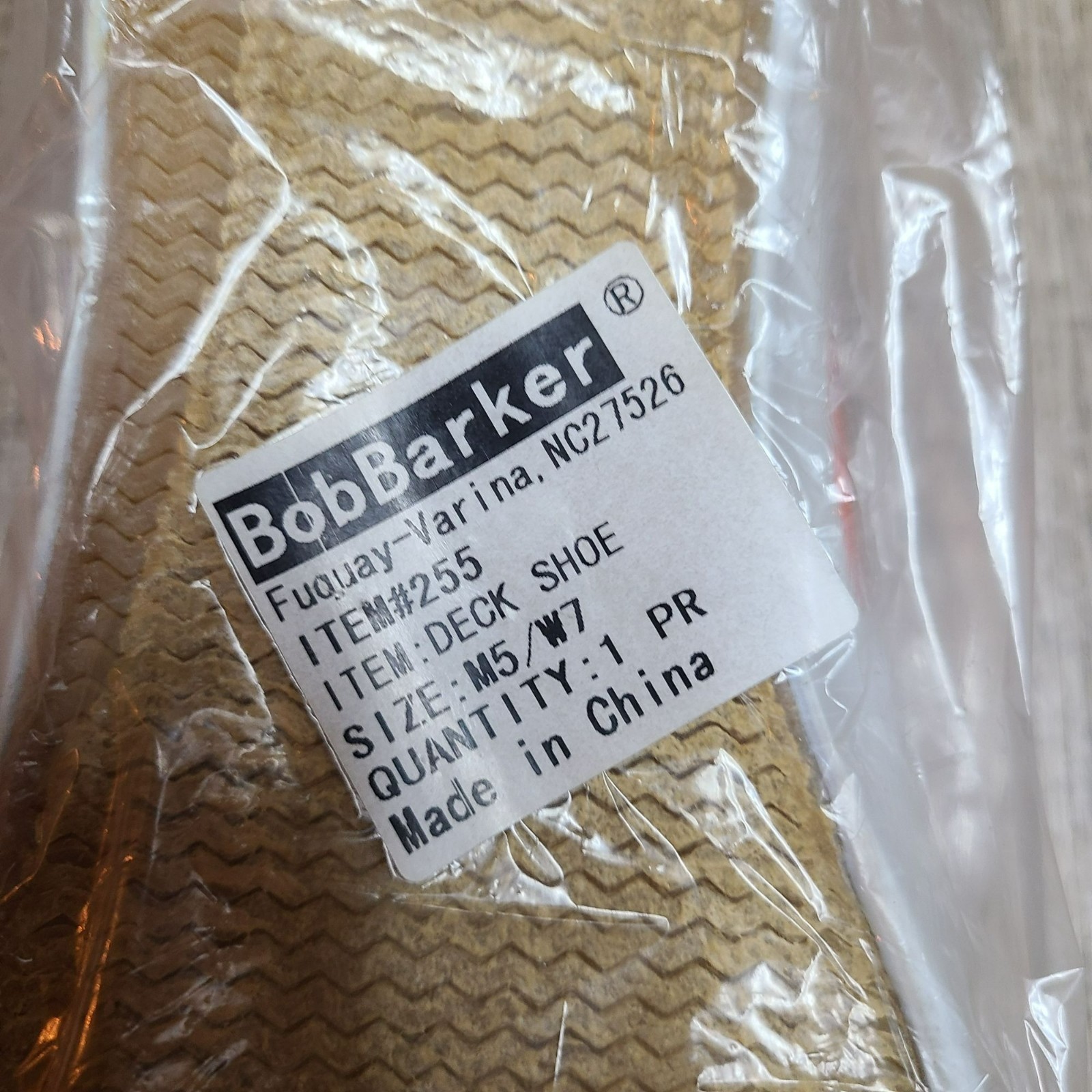 Bob Barker Durable Canvas Deck Step-in Prison Inmate Shoe M5/W7 Orange 255-OR