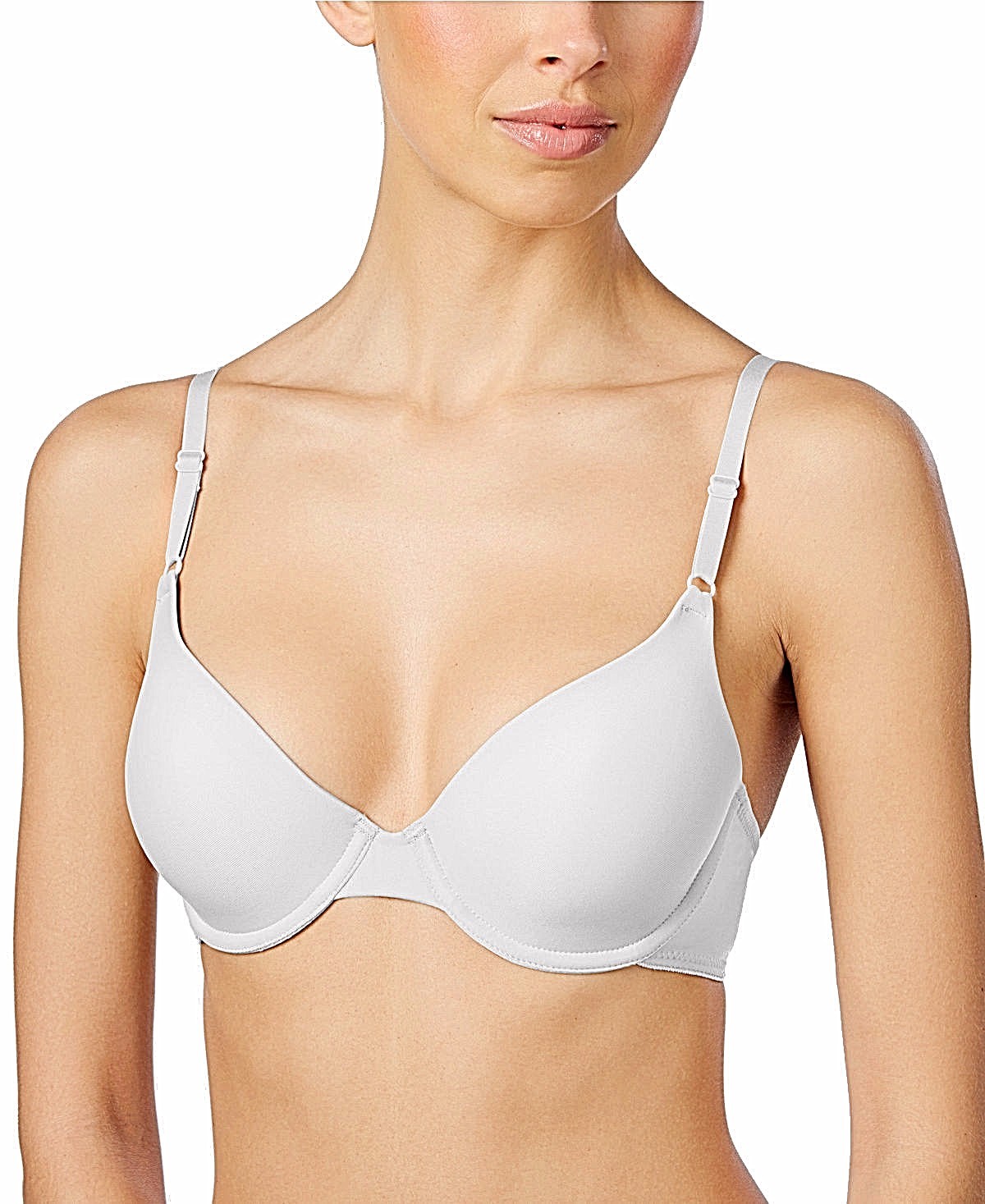 New Bra Maidenform 1-Fabulous-Fit T-Shirt White Underwire 07959 MSRP-$38.00 38DD