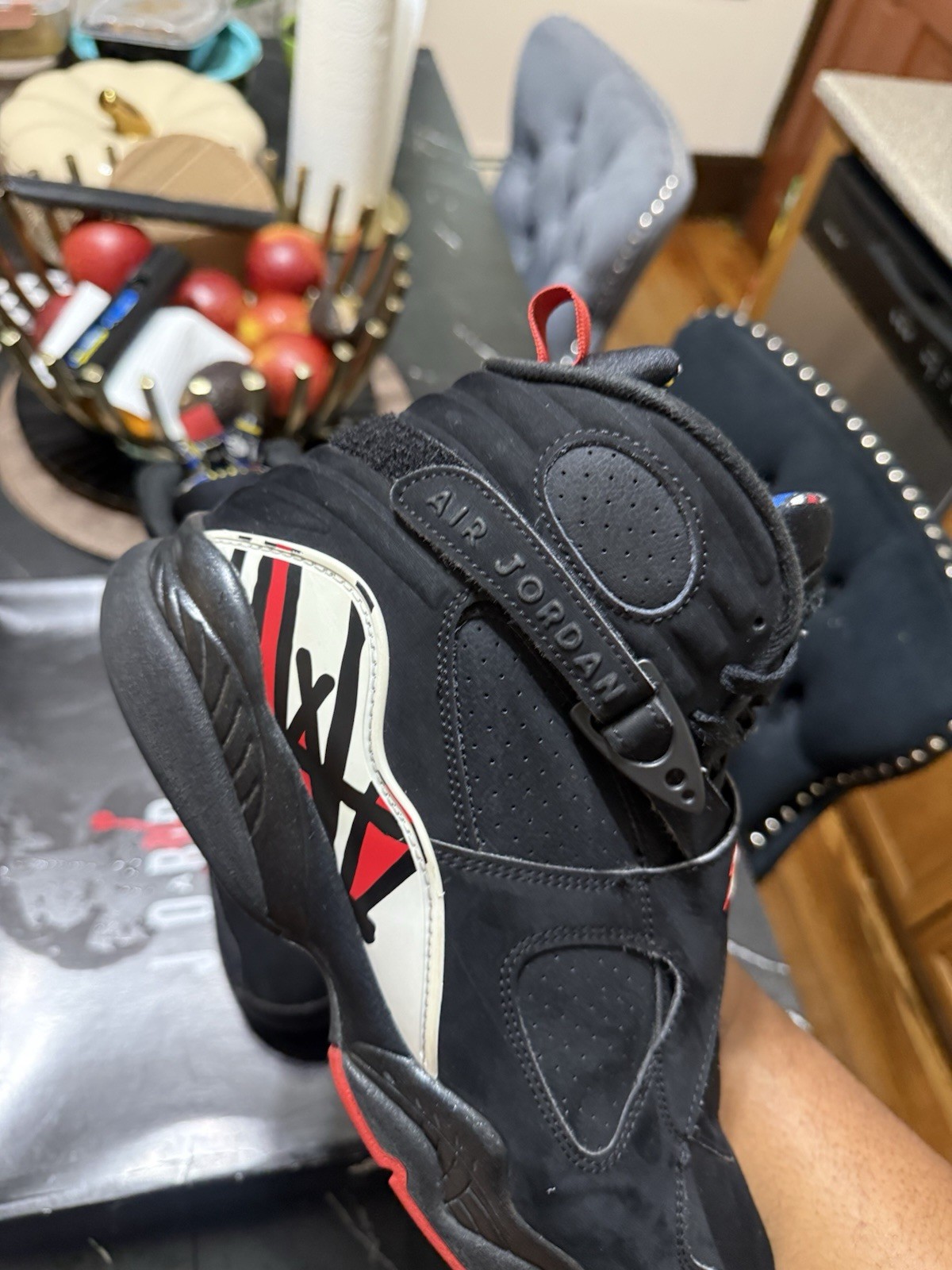 Jordan 8 Retro Mid Playoff Size 10.5 Good Condition