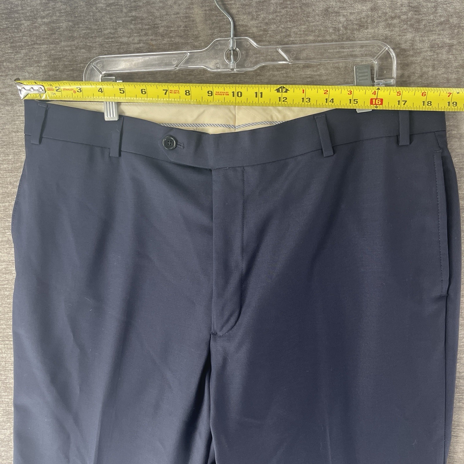 Brooks Brothers Explorer Madison Fit Navy Blue 2-Piece Suit Wool 48R / 38×28 +1