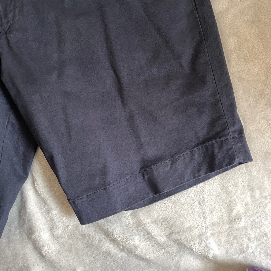 Polo Ralph Lauren Chino Shorts Mens W37 Navy Slim Stretch Flat Front 9in