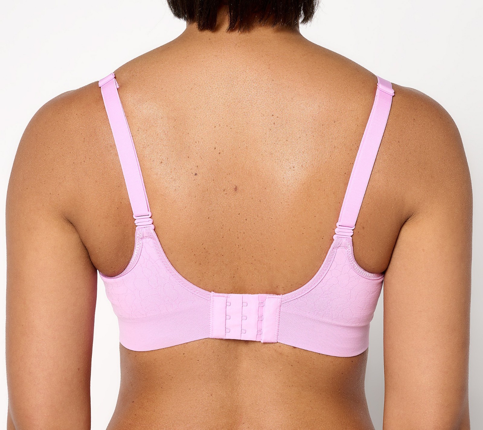 Breezies~Cooling Comfort Wirefree T-Shirt Bra~40C~Pink~A673210~Foam Cup 12512