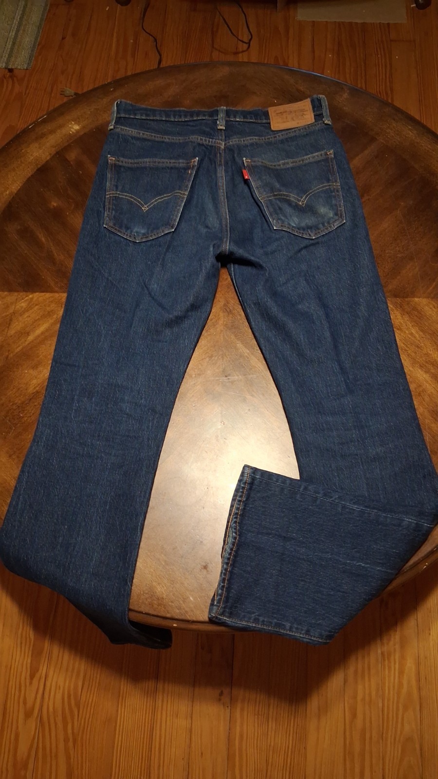 Levi’s So High Bootcut men’s jeans 31×34 (11¾” rise, 31¾” waist, 32½” inseam)