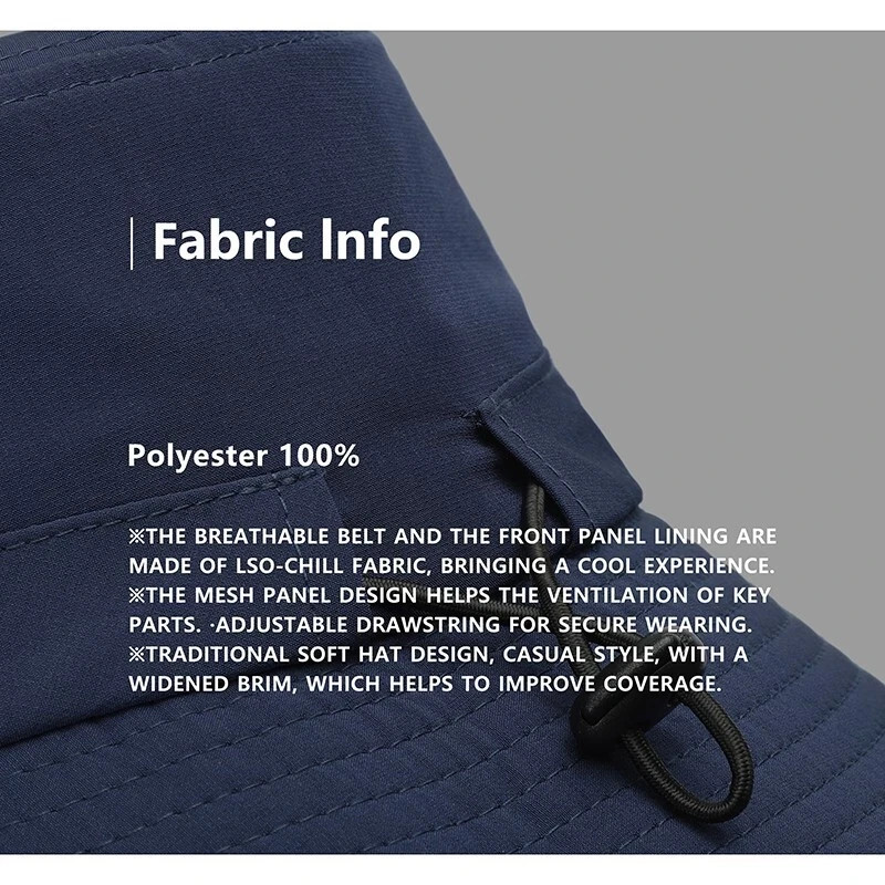 Unisex Korean Style Golf Fisherman Hat – 100% Polyester Sun Protection Cap