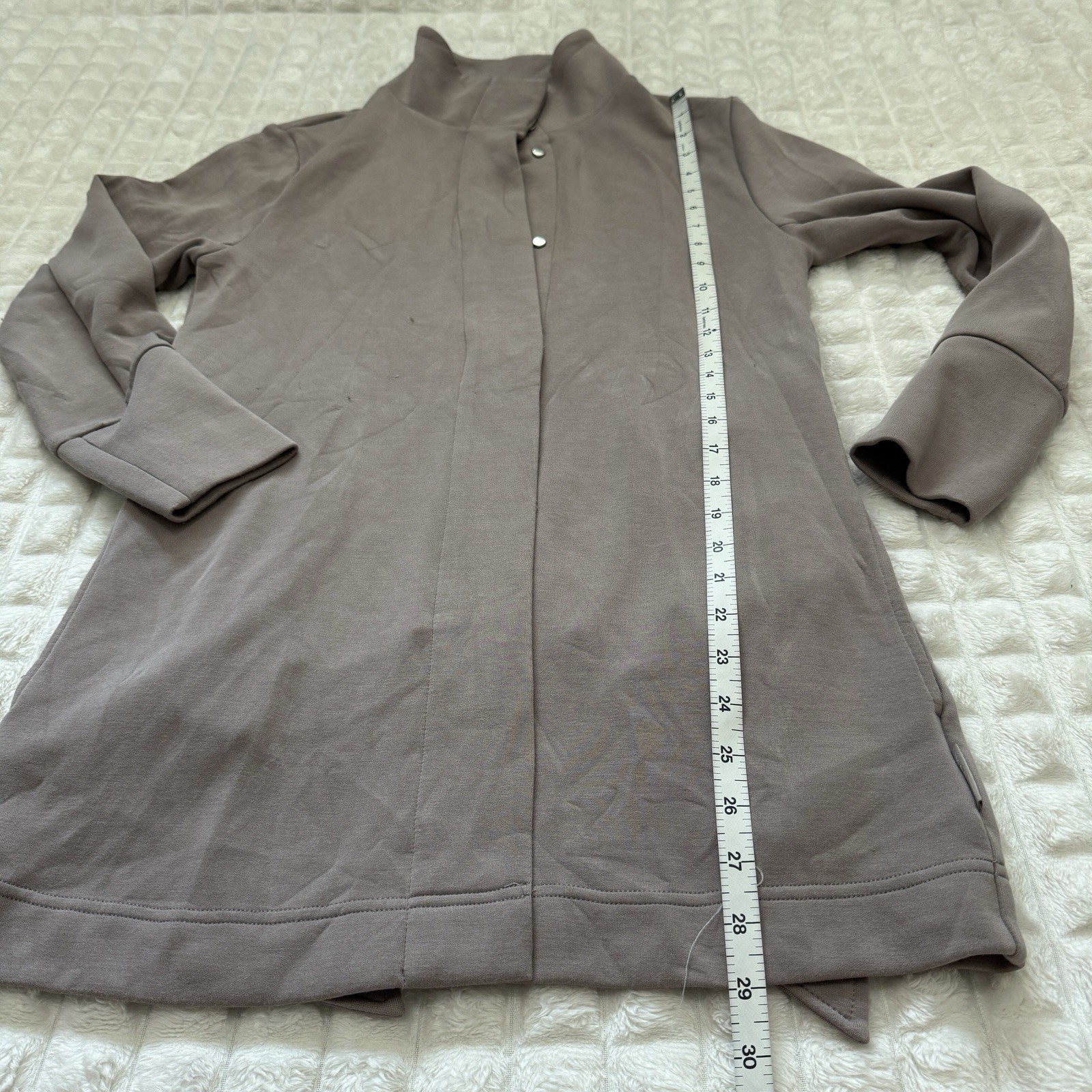 VARLEY Women’s XS DoubleSoft Anset Snap Front Belted Mid-Length Jacket