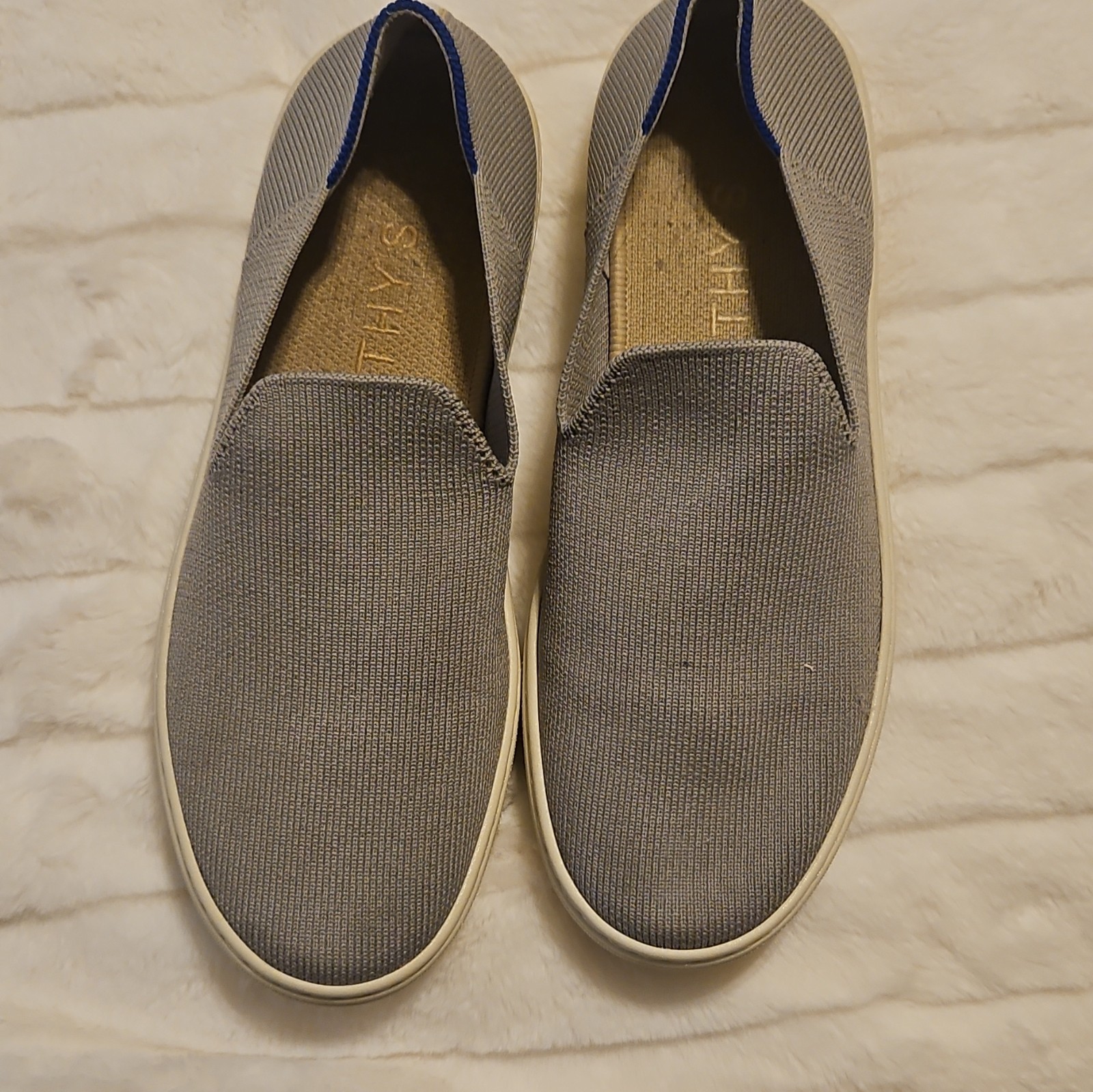 Rothys The Sneaker Womens Size 6.5 Classic Sand Great Condition