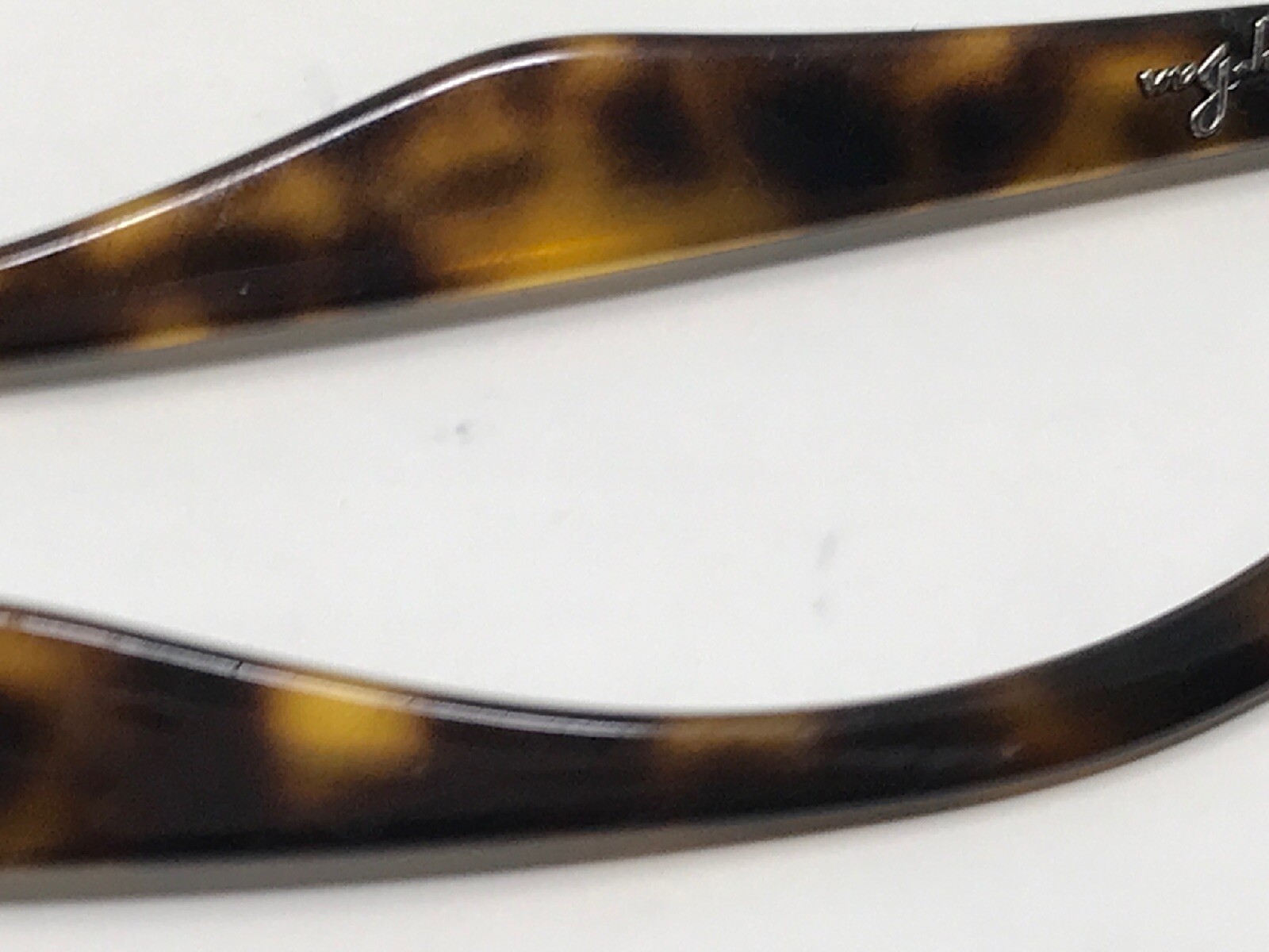 Authentic Temple Arm Leg Replacement PARTS Ray Ban RB3533 001/13 Tortoise WG18