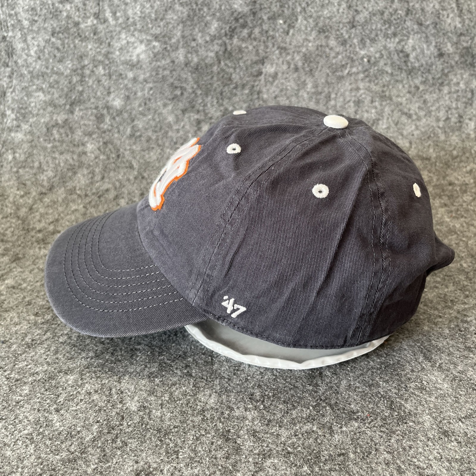 ’47 Auburn University Baseball Cap Strapback Charcoal Grey One Size NCAA