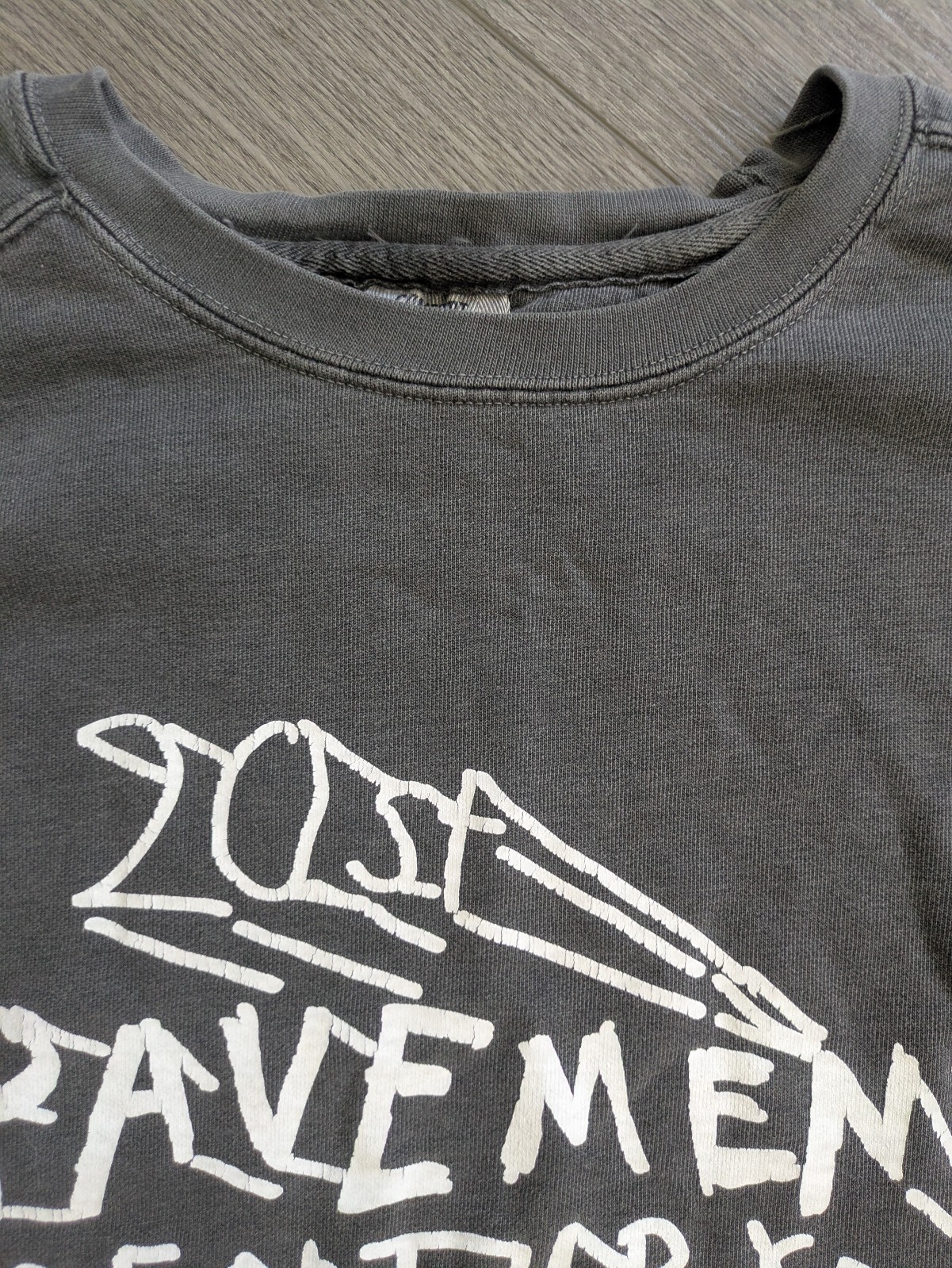 Pavement band Comfort Colors Sweatshirt XL